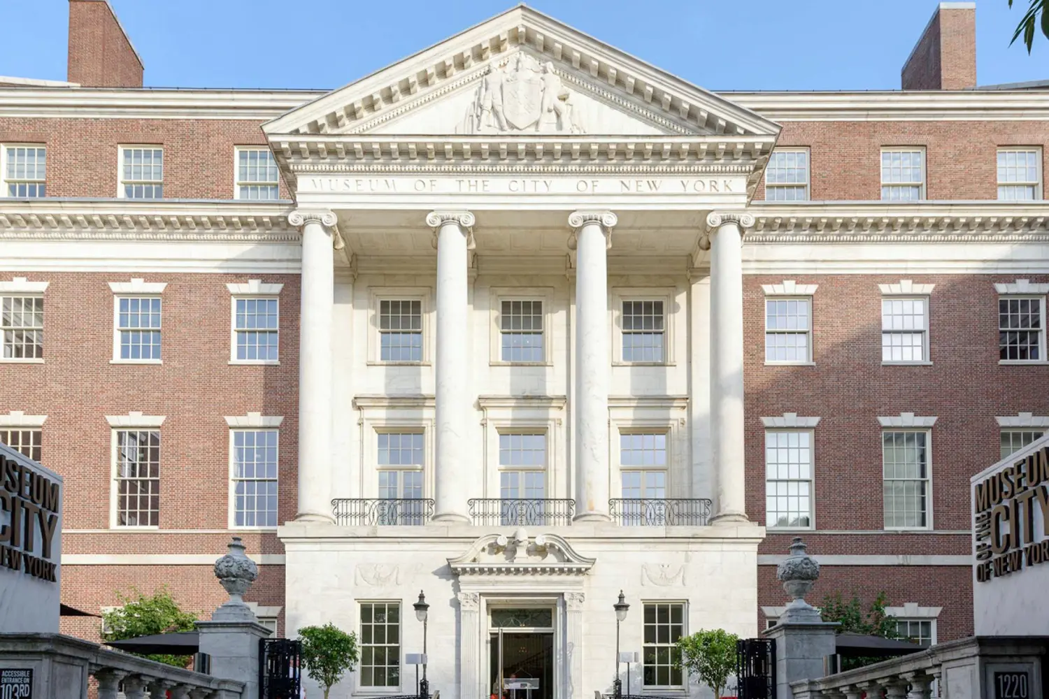 Exterior of the 
Museum of the City of New York