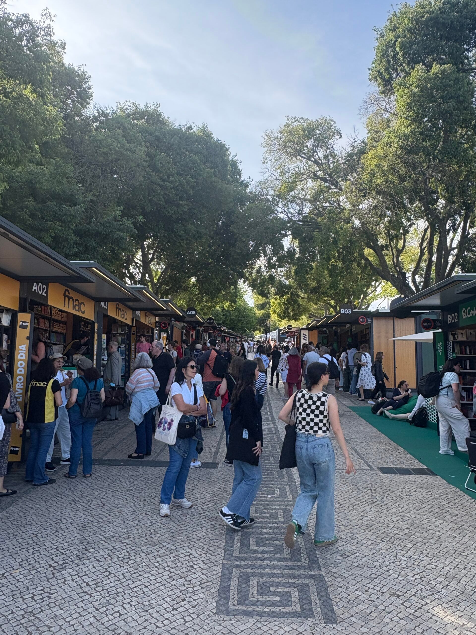 La feria de libros de Lisboa es el lugar perfecto para relajarse este junio