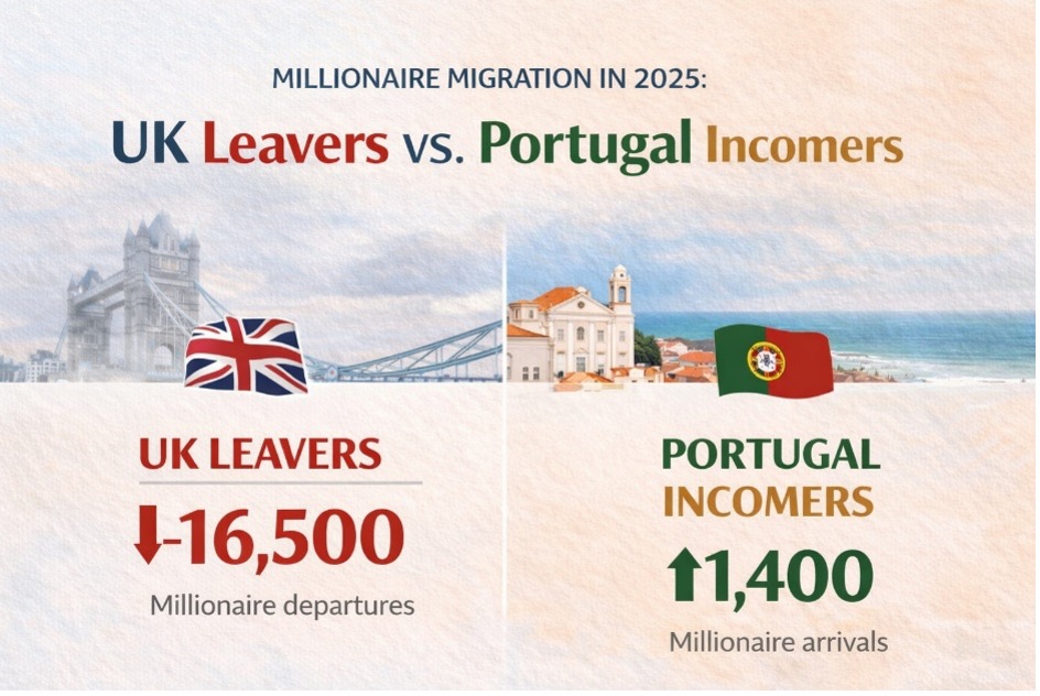 Pourquoi les plus riches de Grande-Bretagne choisissent discrètement le Portugal