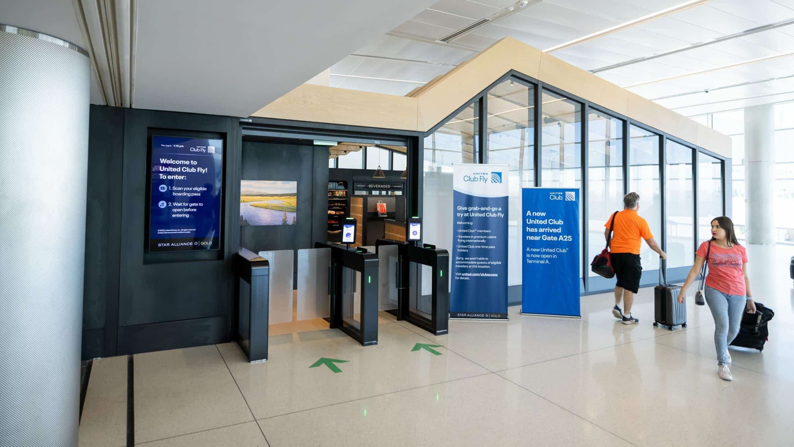 United Airlines devrait ouvrir un nouveau salon Grab &amp; Go à l'aéroport intercontinental de Houston George Bush