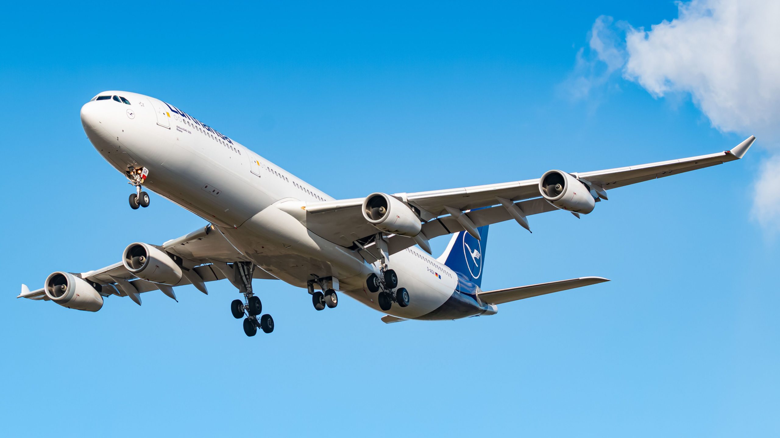 11 routes: les États-Unis ont la moitié des vols Airbus A340 de Lufthansa