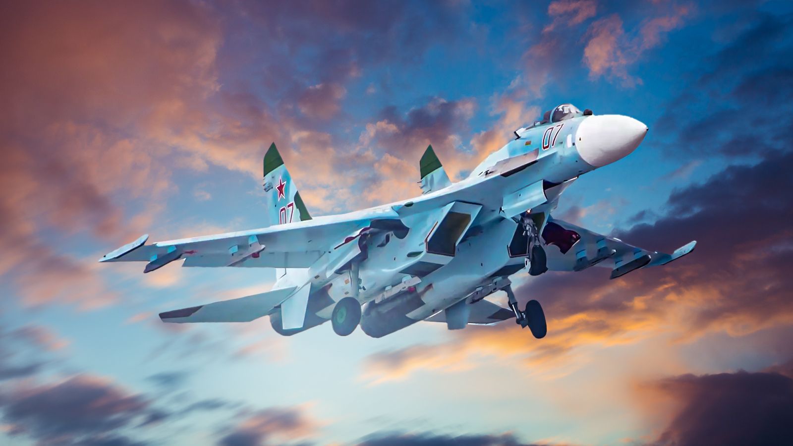 Análisis: el piloto Rogue Russian SU-27 intenta derribar el avión de espía británico cerca de Ucrania