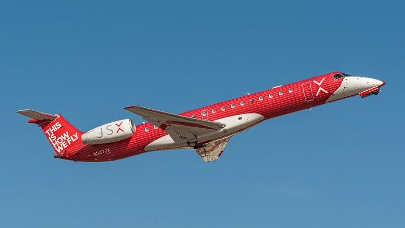 A JSX revela uma nova decoração para celebrar seus funcionários depois de ganhar o Melhor Prêmio de Aérea Nacional