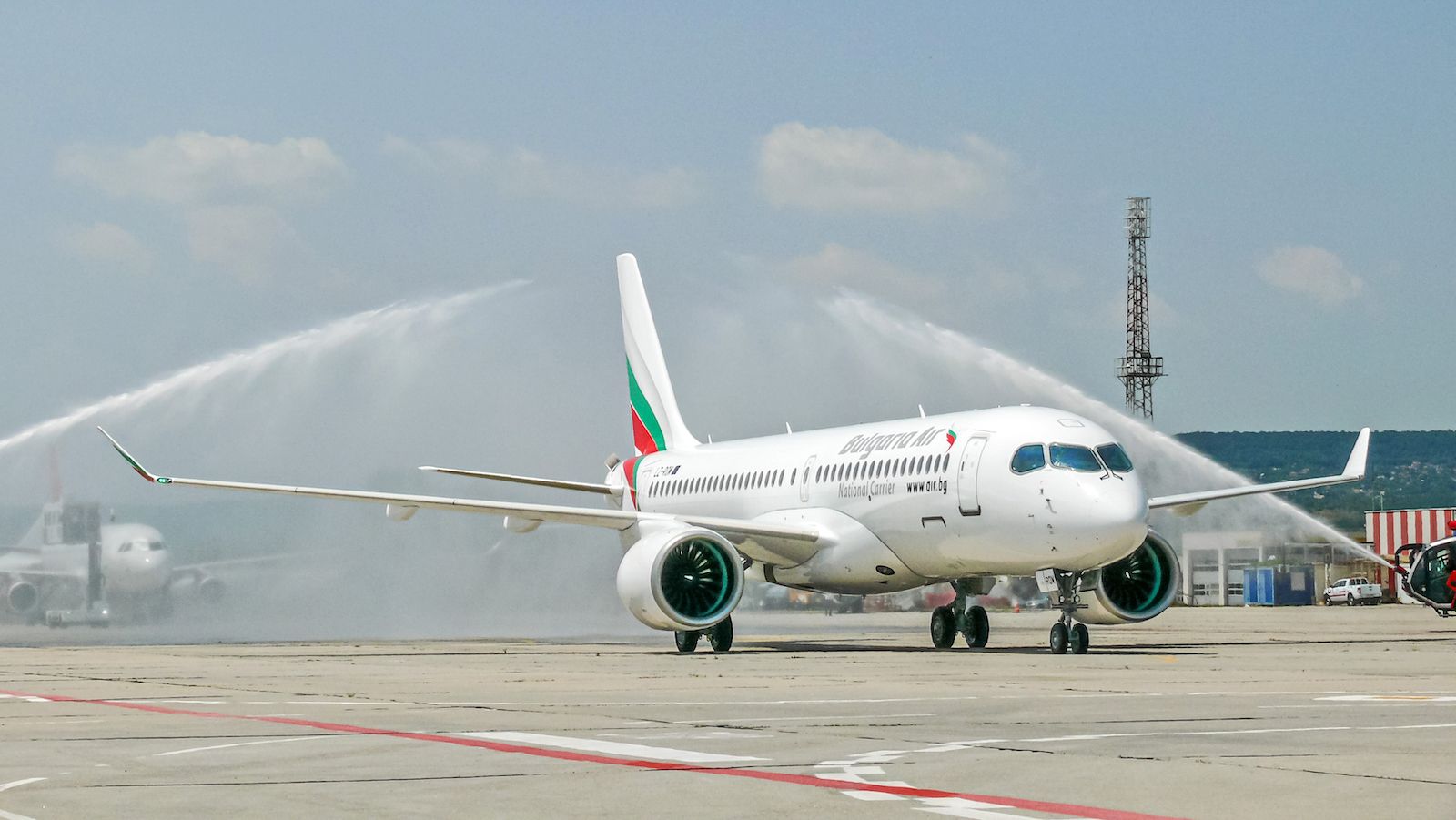 4 ° Airbus A220-300 consegnato a Bulgaria Air