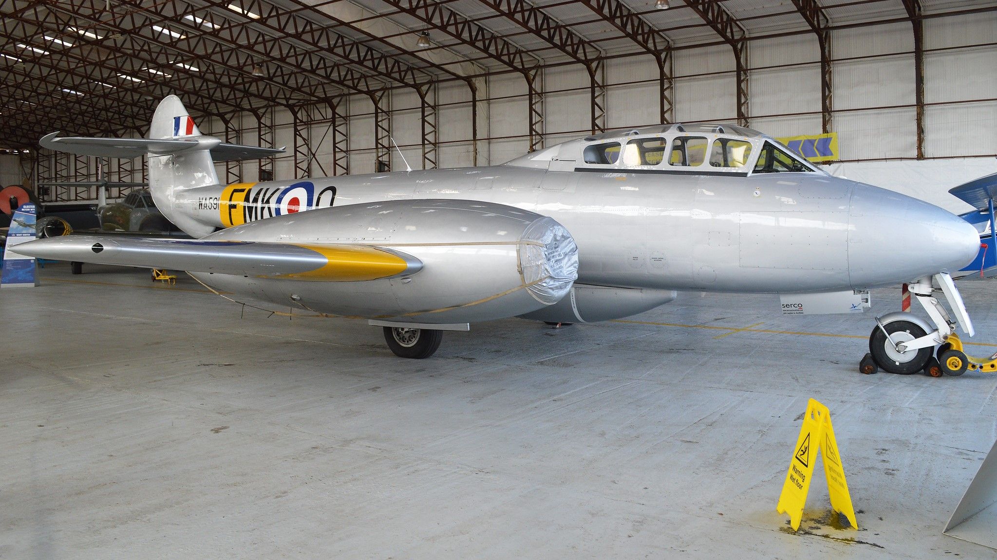 Premier combattant à jet britannique: 5 faits amusants sur le Gloster Meteor