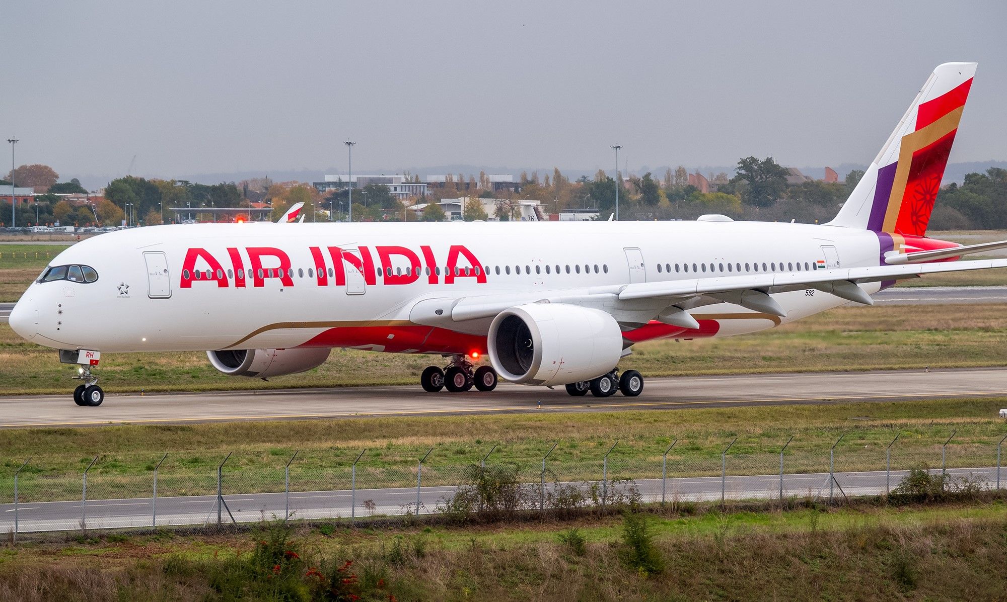 Voo inaugural: Airbus A350 da Air India entra no serviço comercial