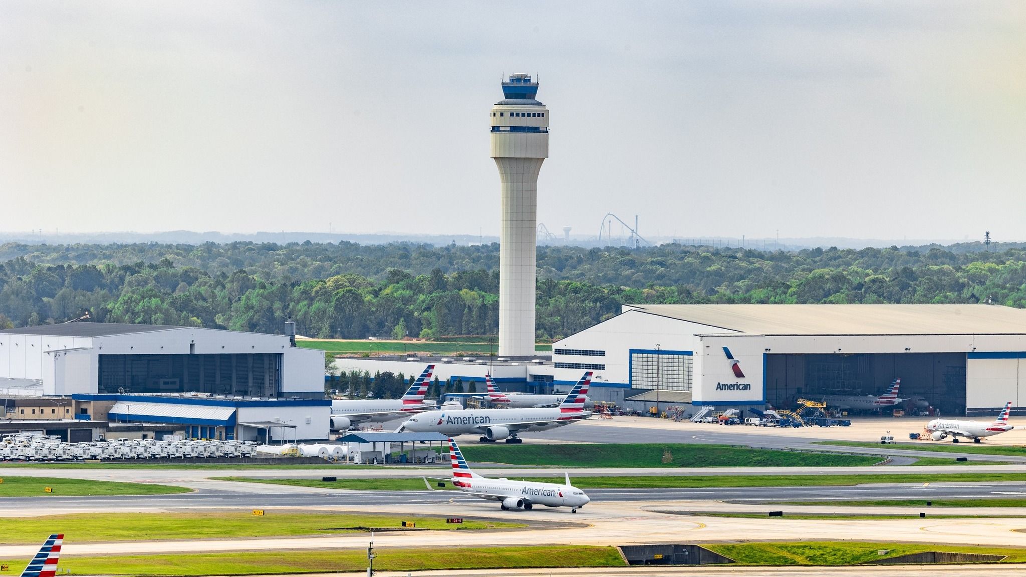 Le dernier: les progrès de l'expansion de l'aéroport international de Charlotte Douglas