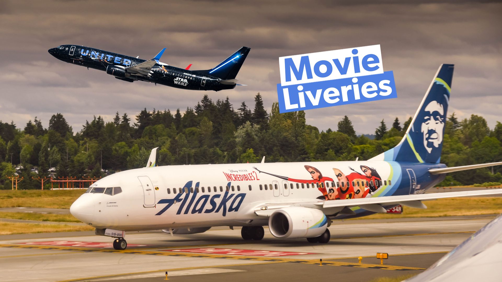 5 Livrées sur le thème du cinéma chez US Airlines qui attireront tout œil d'Avgeek