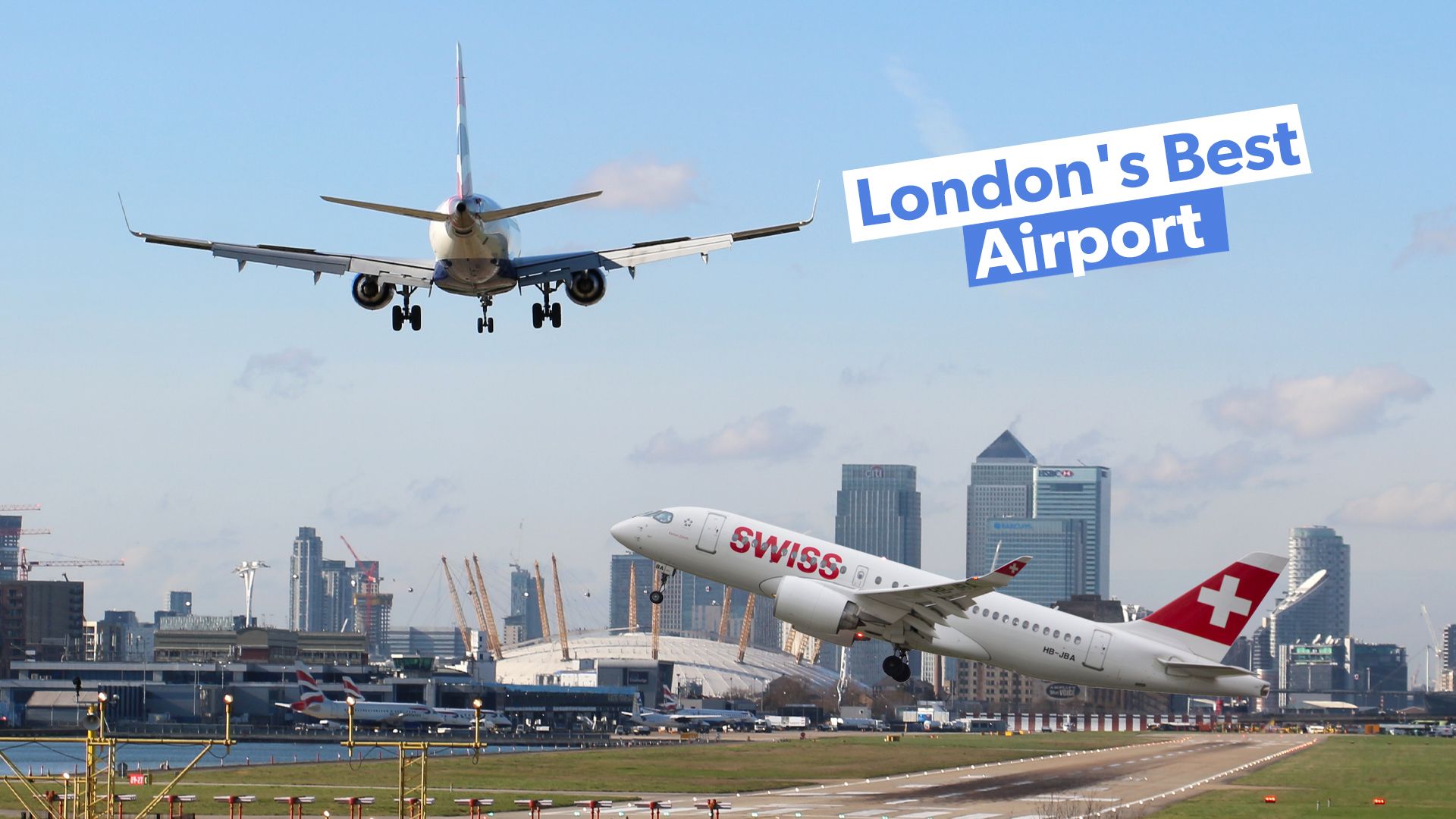 5 razões pelas quais London City é um aeroporto amplamente amado na capital britânica