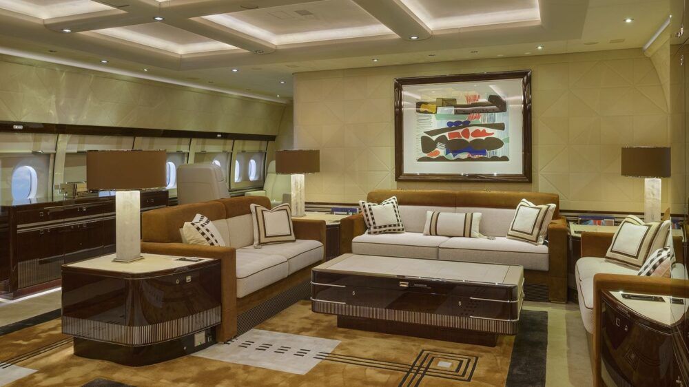 Dans Images: Inside the Boeing 747 Flying Mansion Private Jet