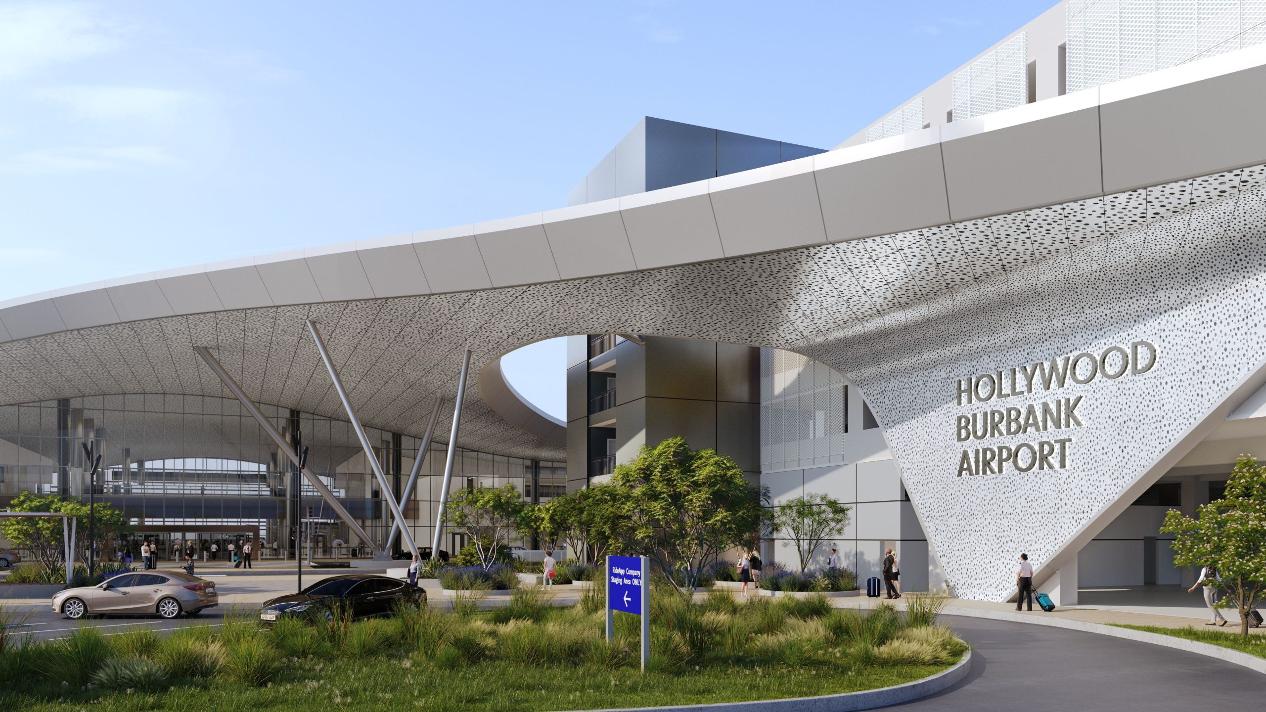 Esperienza passeggeri migliorata: l'aeroporto di Hollywood Burbank inizia a costruire un nuovo terminal