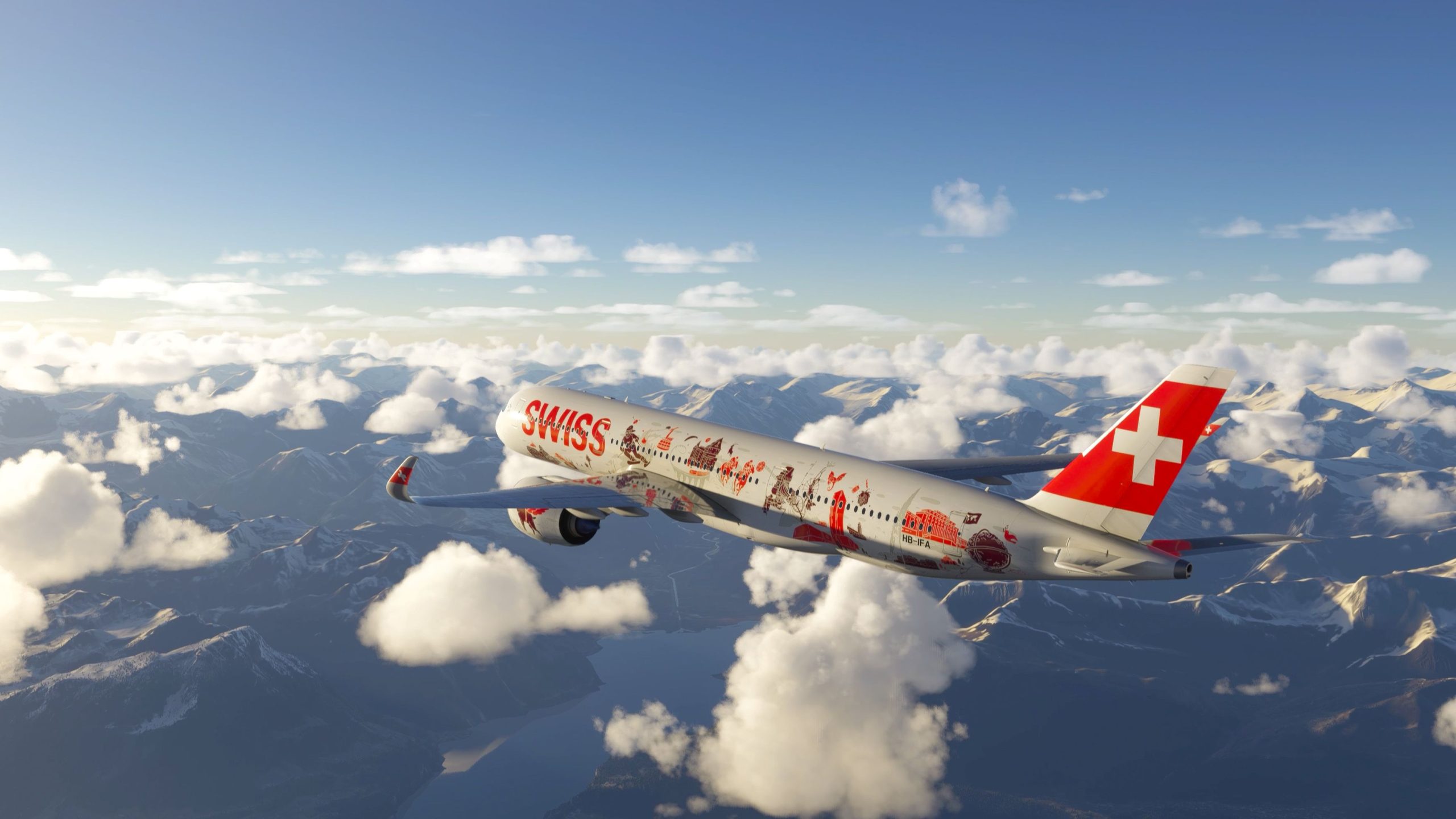 Swiss revela o novo Airbus A350 "Wanderlust" Arthouse Livery