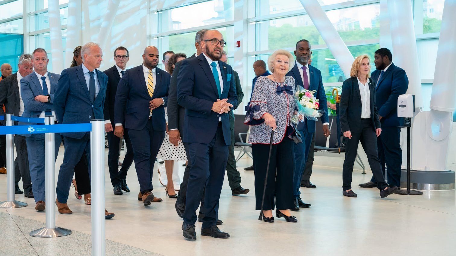 Uma reabertura real para a princesa Juliana International em Sint Maarten