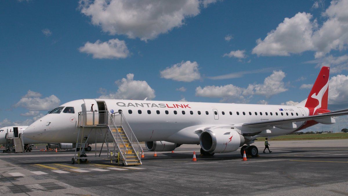 Qantas lança vôos de Darwin Singapore Embraer E190