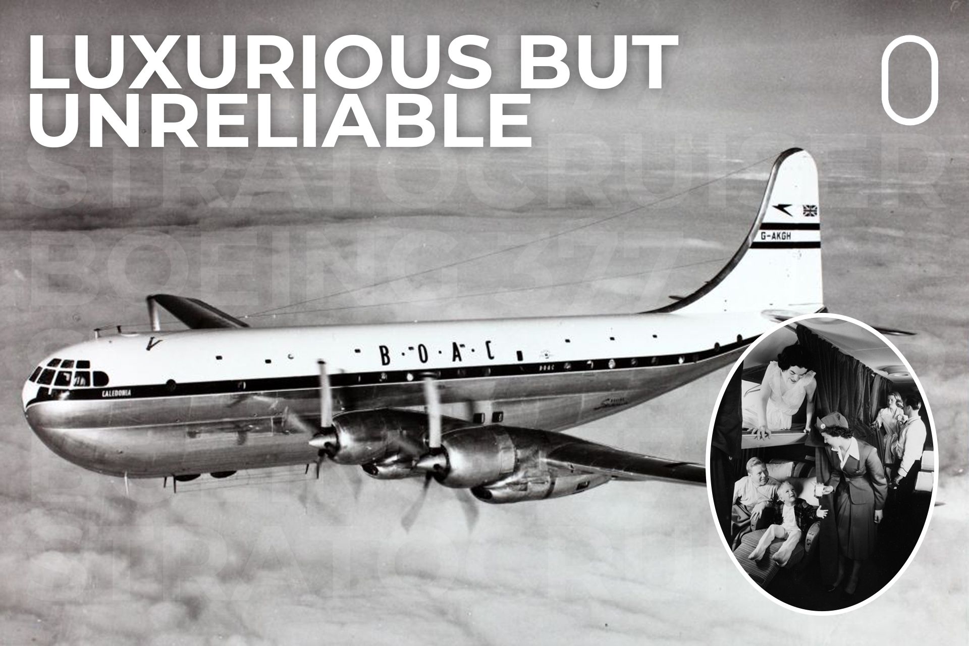 Luxueux mais peu fiable: le paradoxe du Boeing 377 Stratocruiser