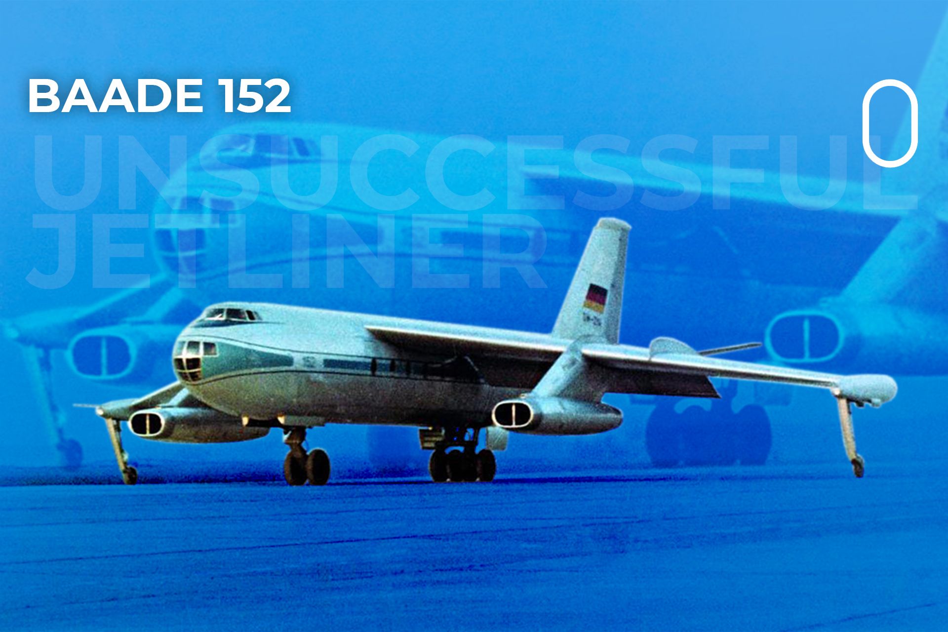 La Baade 152: le jetliner infructueux de l'Allemagne de l'Est