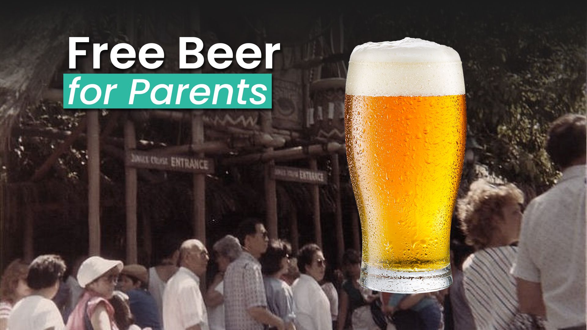 Une réplique de Disneyland oubliée en Californie a offert une bière gratuite pour les parents