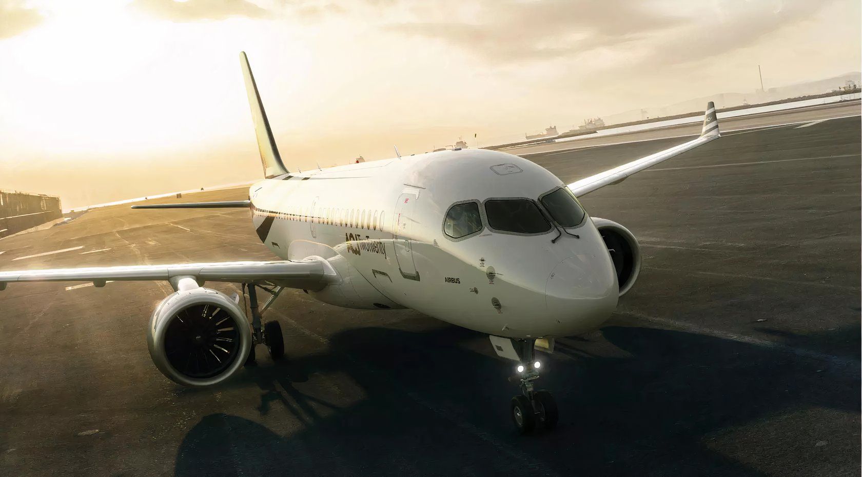 Os maiores jatos privados produzidos pela Airbus Corporate Jets