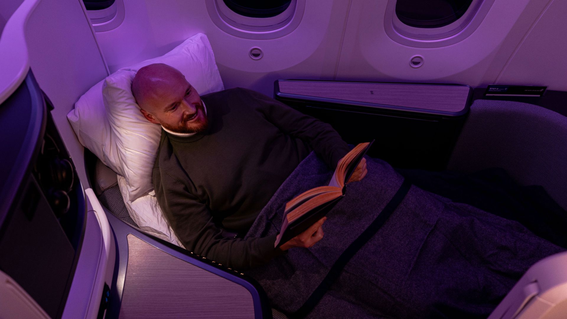 Impresionante: Air New Zealand muestra su primer Boeing 787 con suites de primera clase