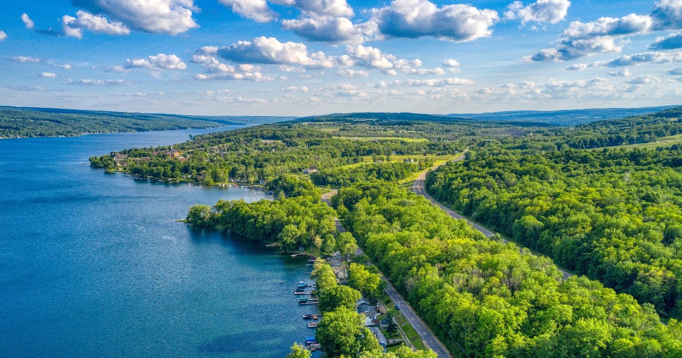 10 petites petites villes dans les lacs Finger de New York