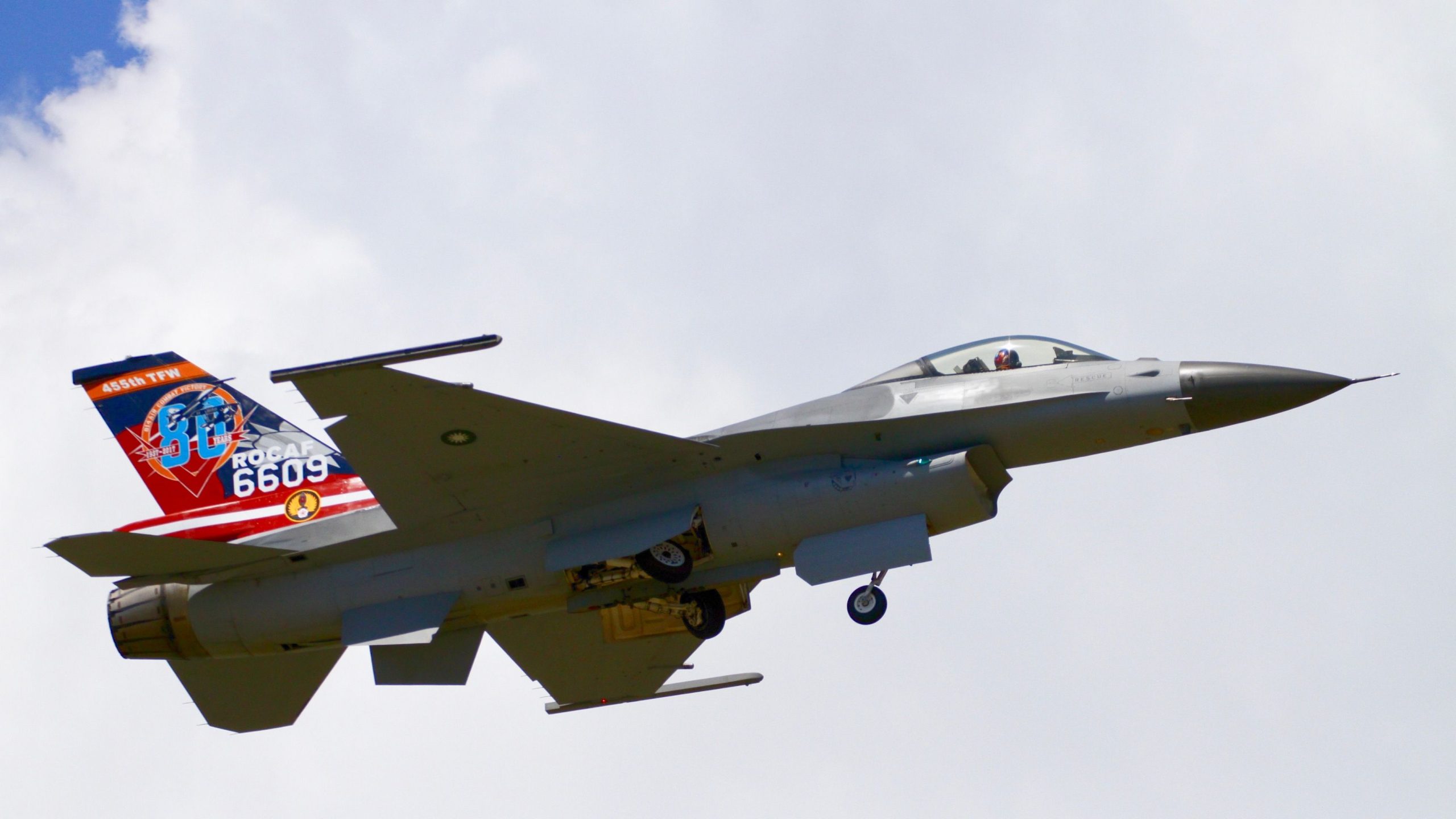 Piezas de repuesto para F-16 incluidas en la venta de armas de $ 385 millones aprobada por Estados Unidos a Taiwán