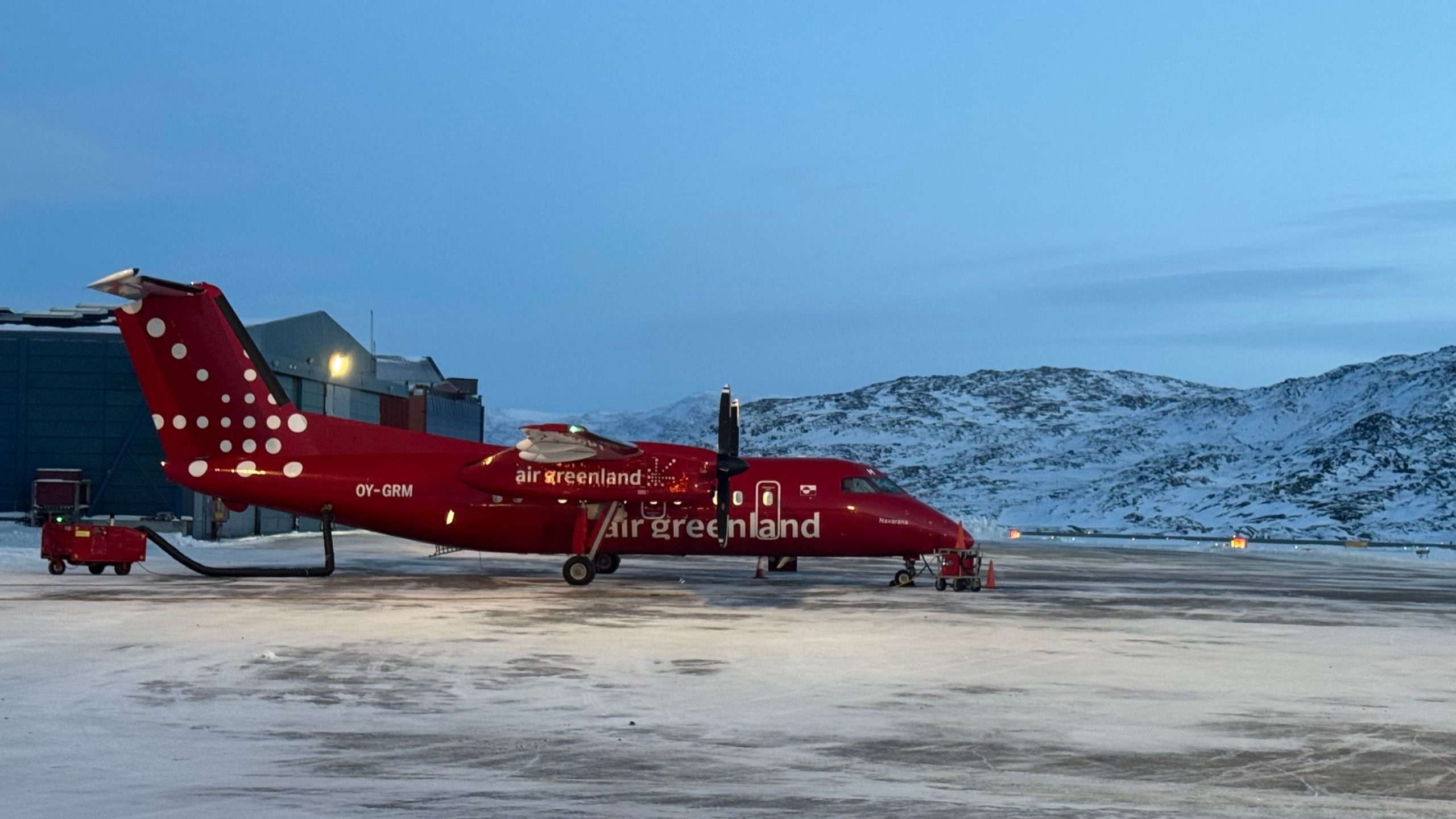 Air Groenland Flight Review: Explorando a frota Dash 8 e o próximo aeroporto de Ilulissat