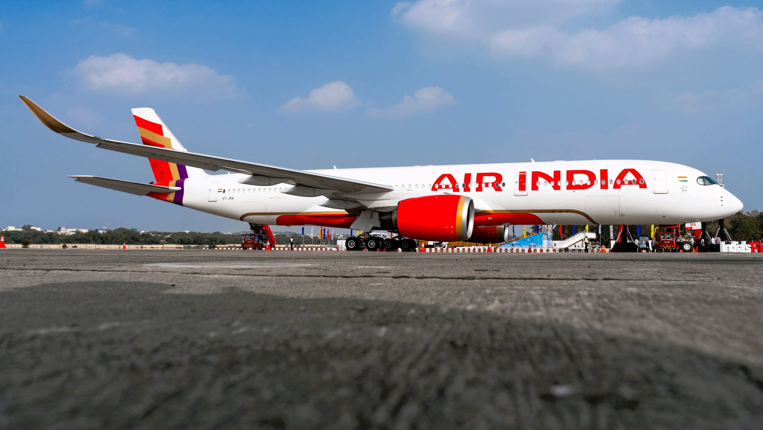 A Air India lançará o serviço Airbus A350 em curta rota de Delhi para Dubai