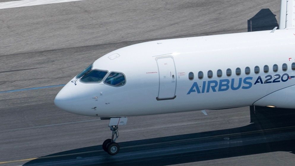 Airbus A220 Startup Fly Coralway abandona os planos de lançamento