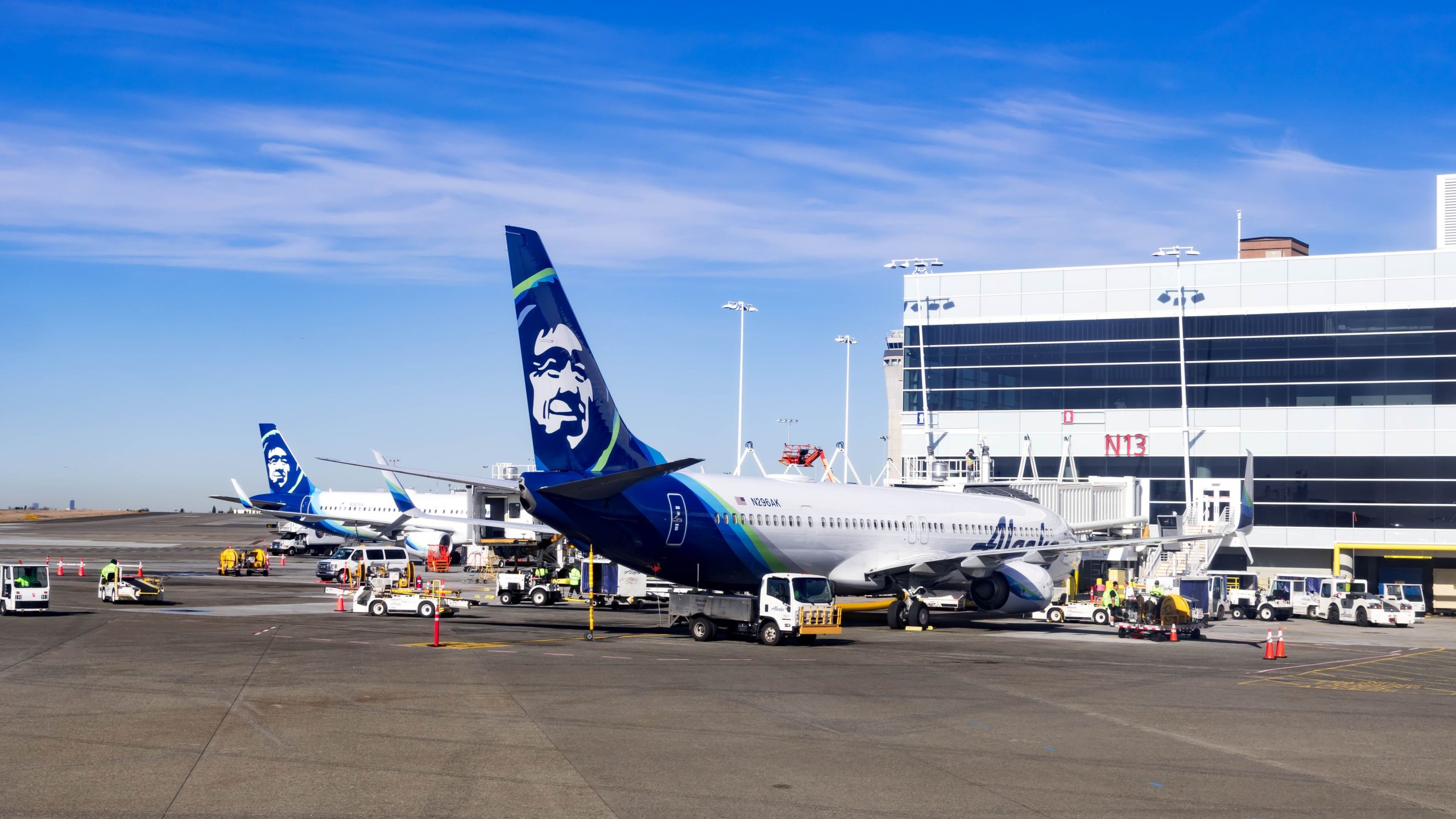 A Alaska Airlines fundou temporariamente os vôos após sua interrupção no aeroporto de Seattle-Tacoma