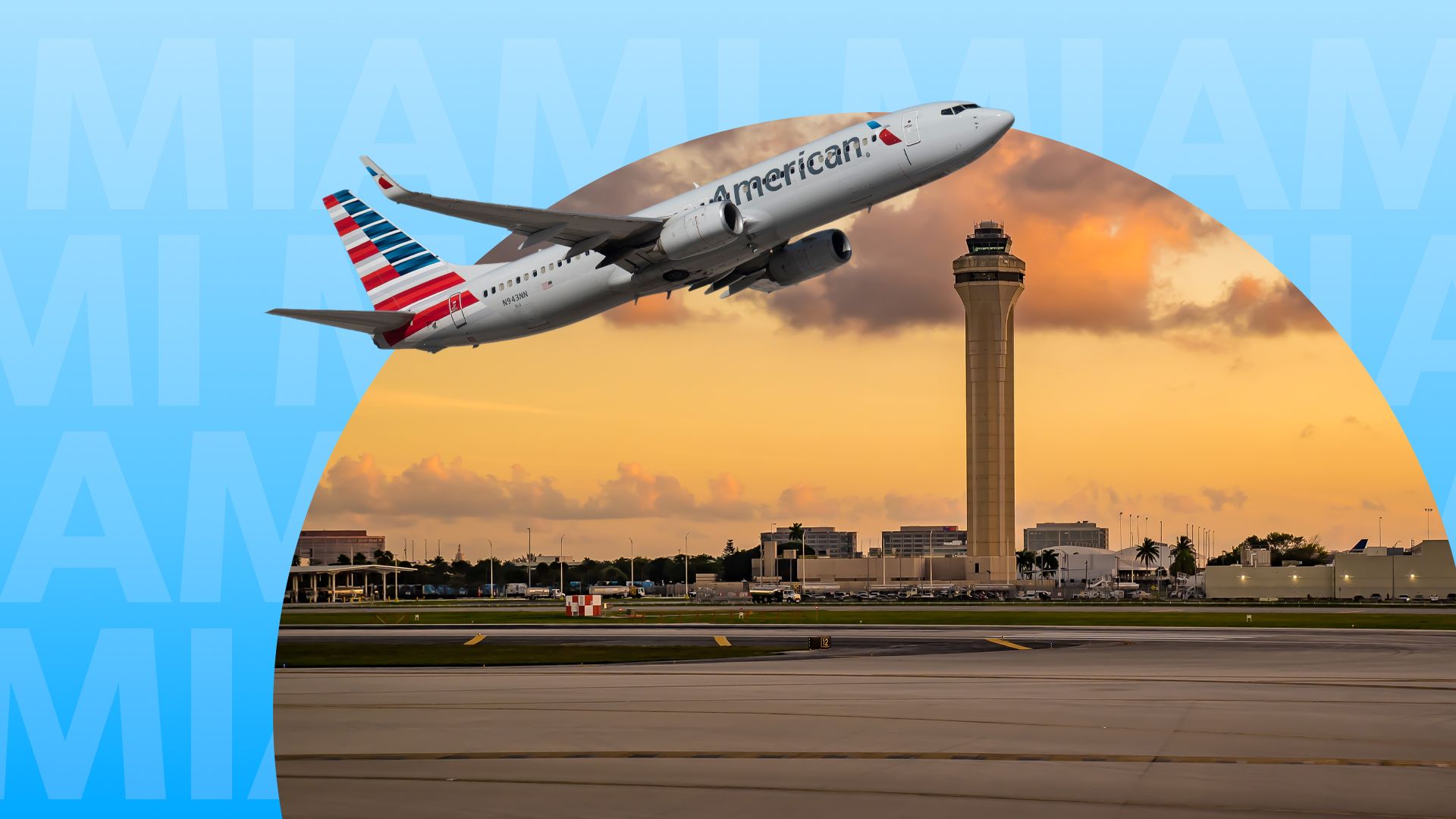 Las 10 rutas Boeing 737-800 de American Airlines de Airlines desde Miami