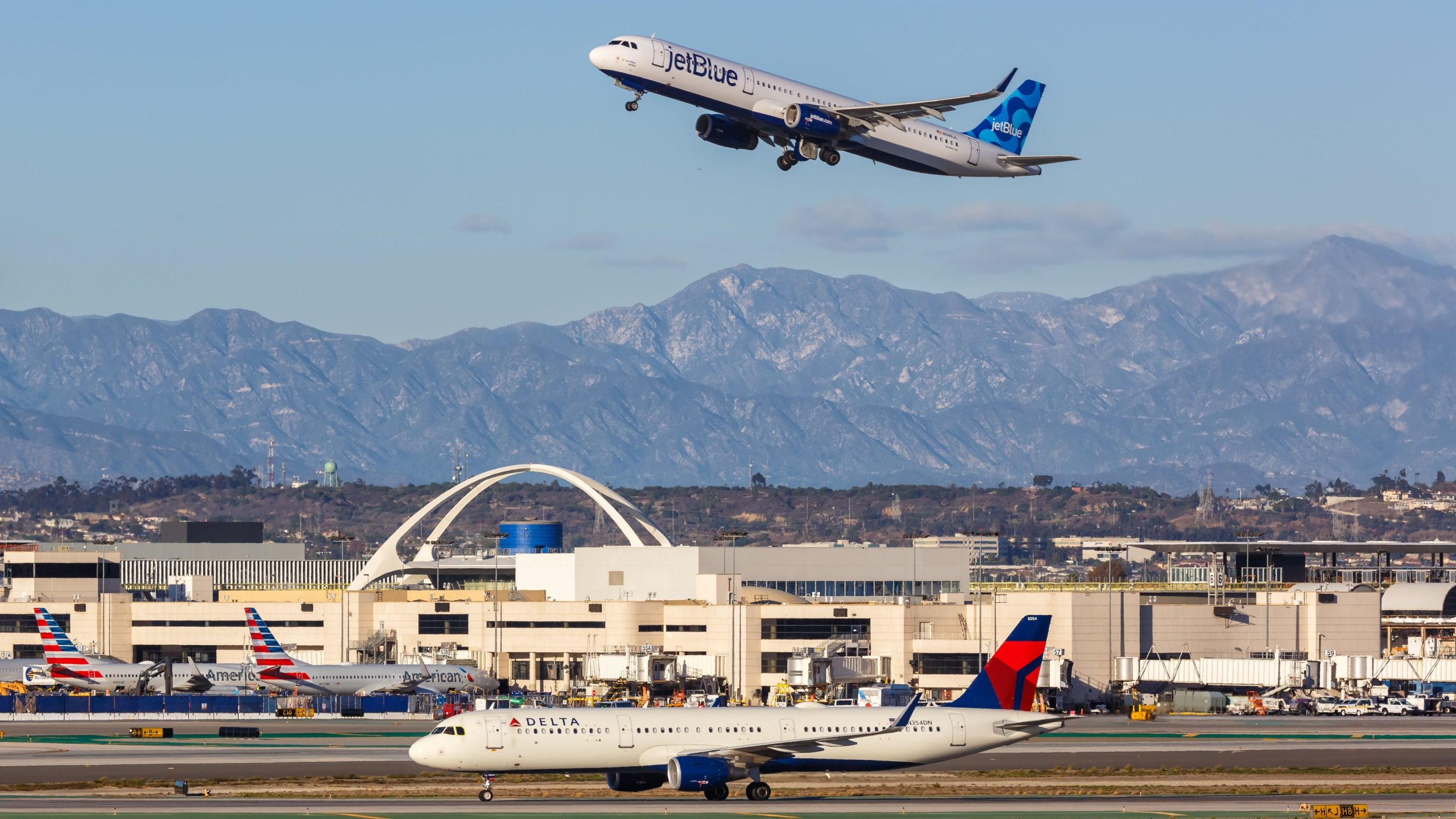 Les routes internationales les plus fréquentées vers lax