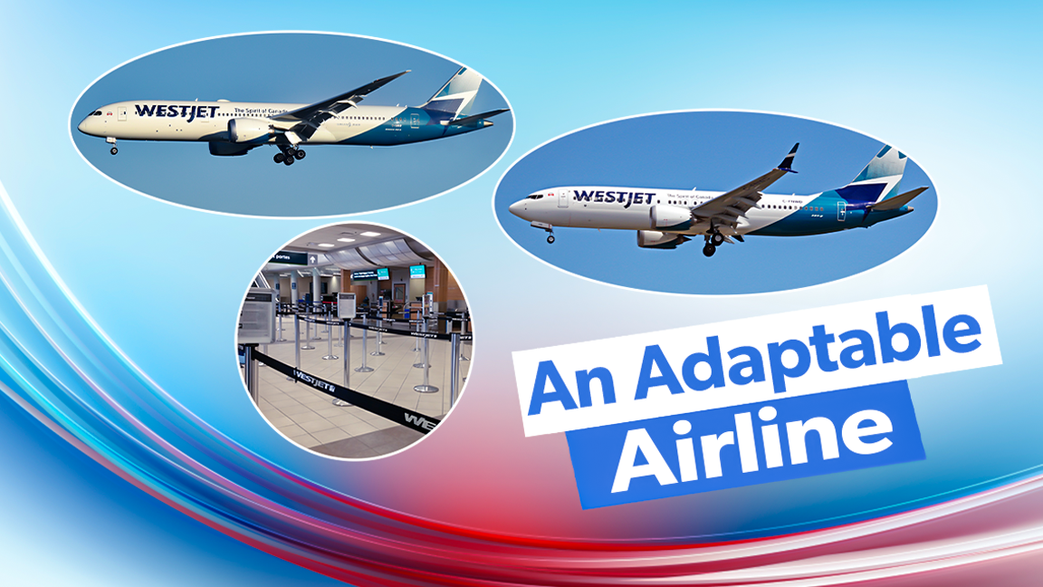 Análisis: por qué y cómo WestJet ha adaptado su estrategia de mercado