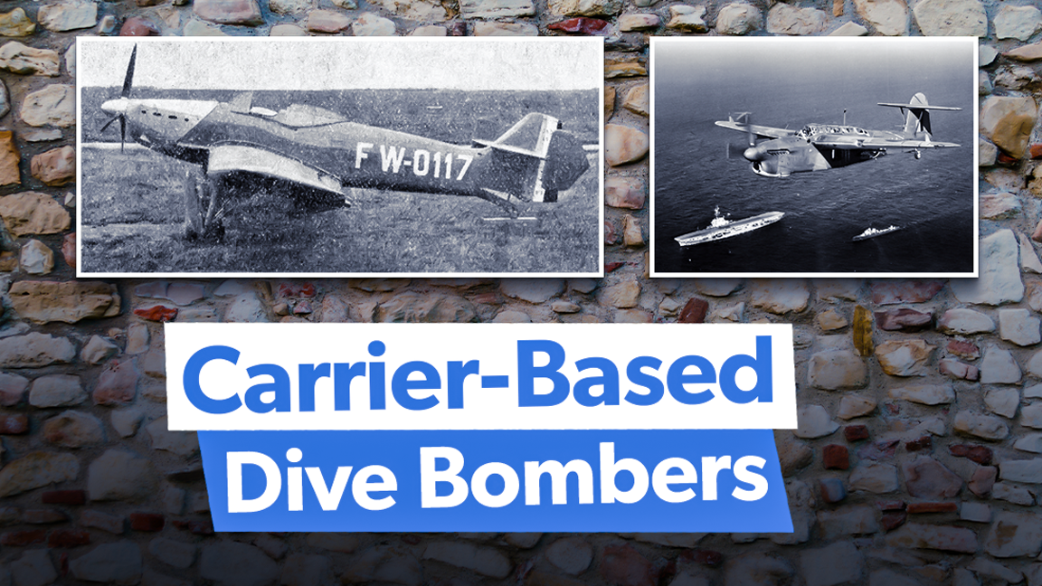 Explorando los 5 mejores bombarderos de buceo basados en portadores de la Segunda Guerra Mundial