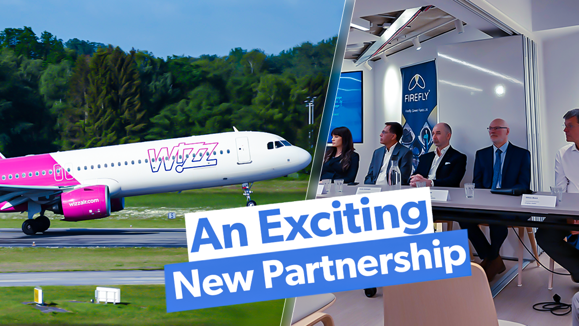 Meio milhão de toneladas de SAF baseado em esgoto: Inside Wizz Air da Parceria de Sustentabilidade com Firefly