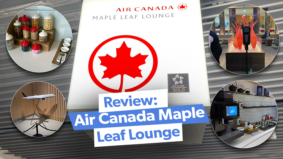Revue: The Air Canada Maple Leaf Lounge à l'aéroport de Francfort
