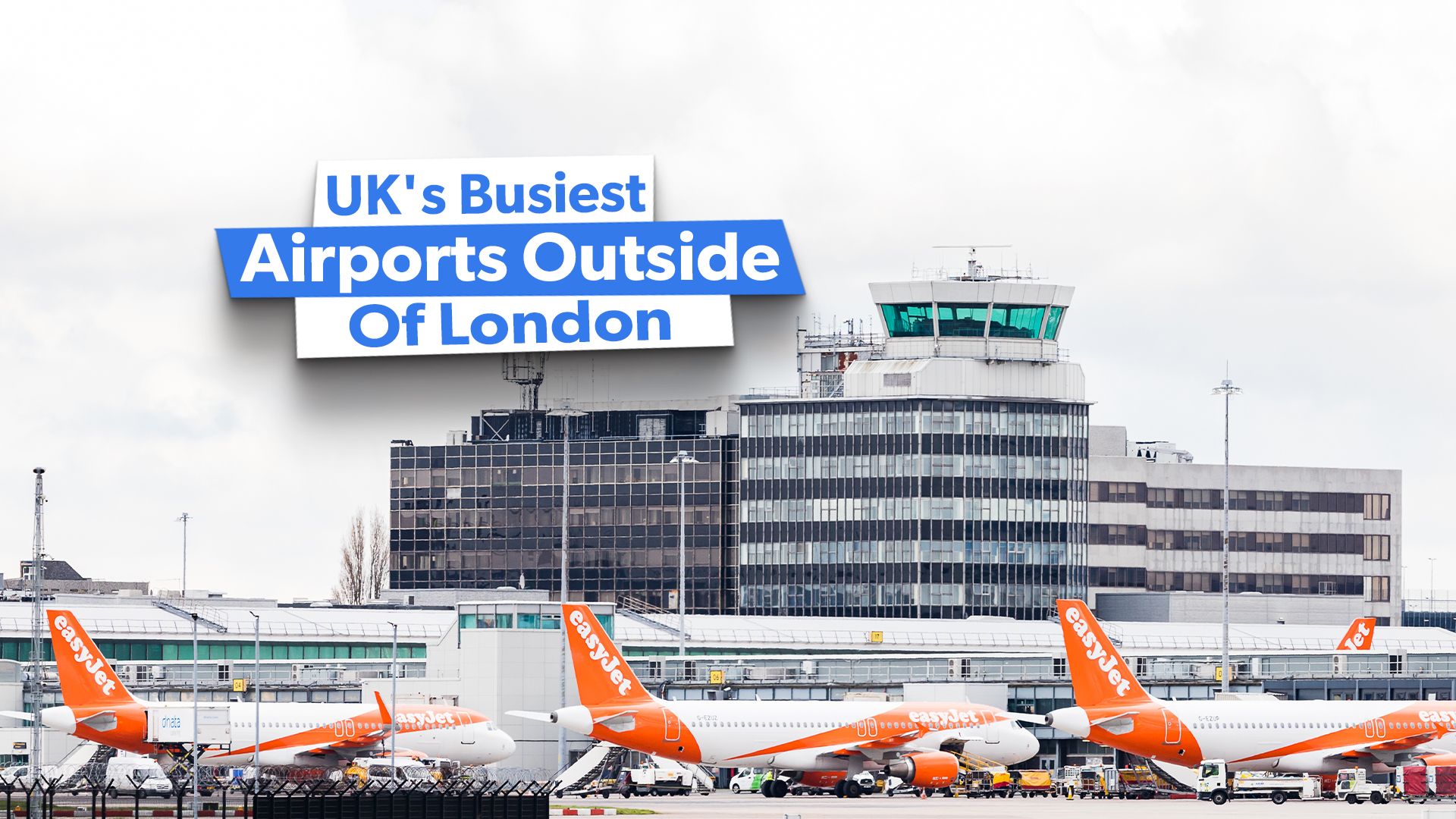 Los 10 aeropuertos más concurridos del Reino Unido fuera de Londres