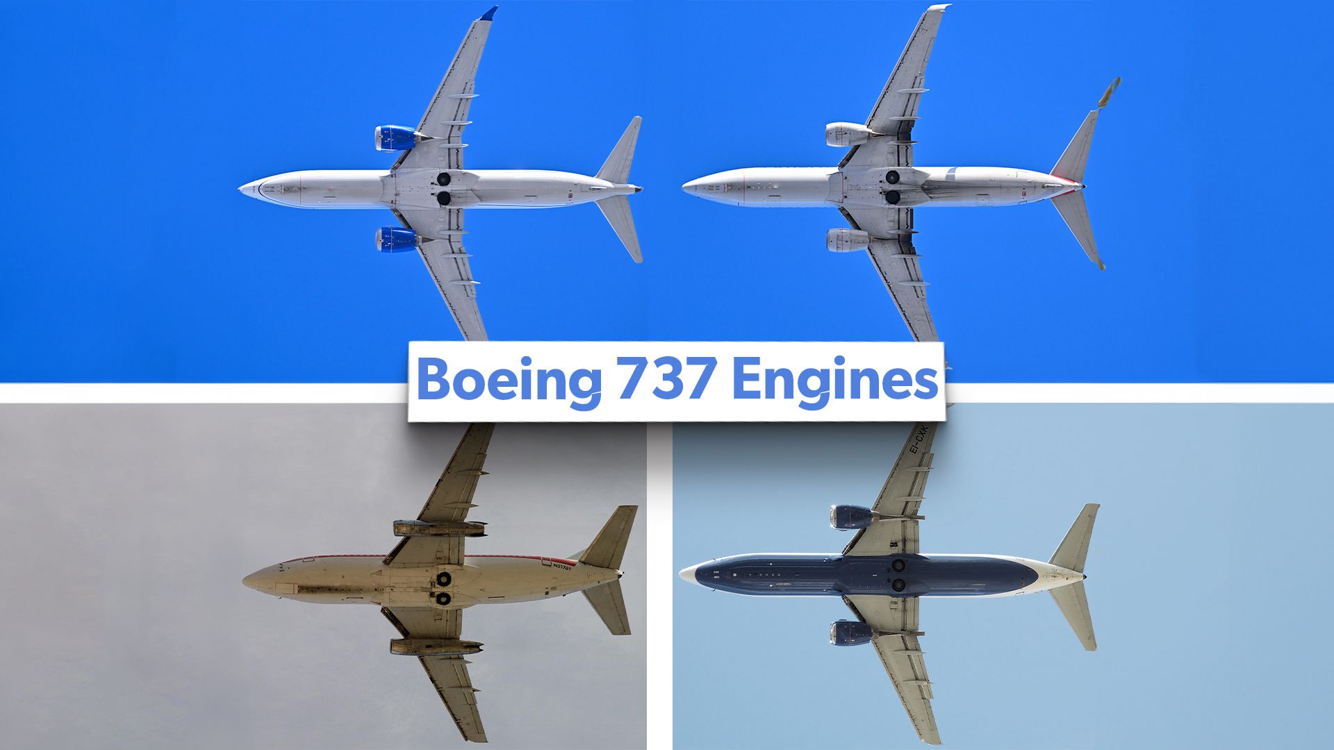 Los 4 motores que han alimentado todas las variantes Boeing 737