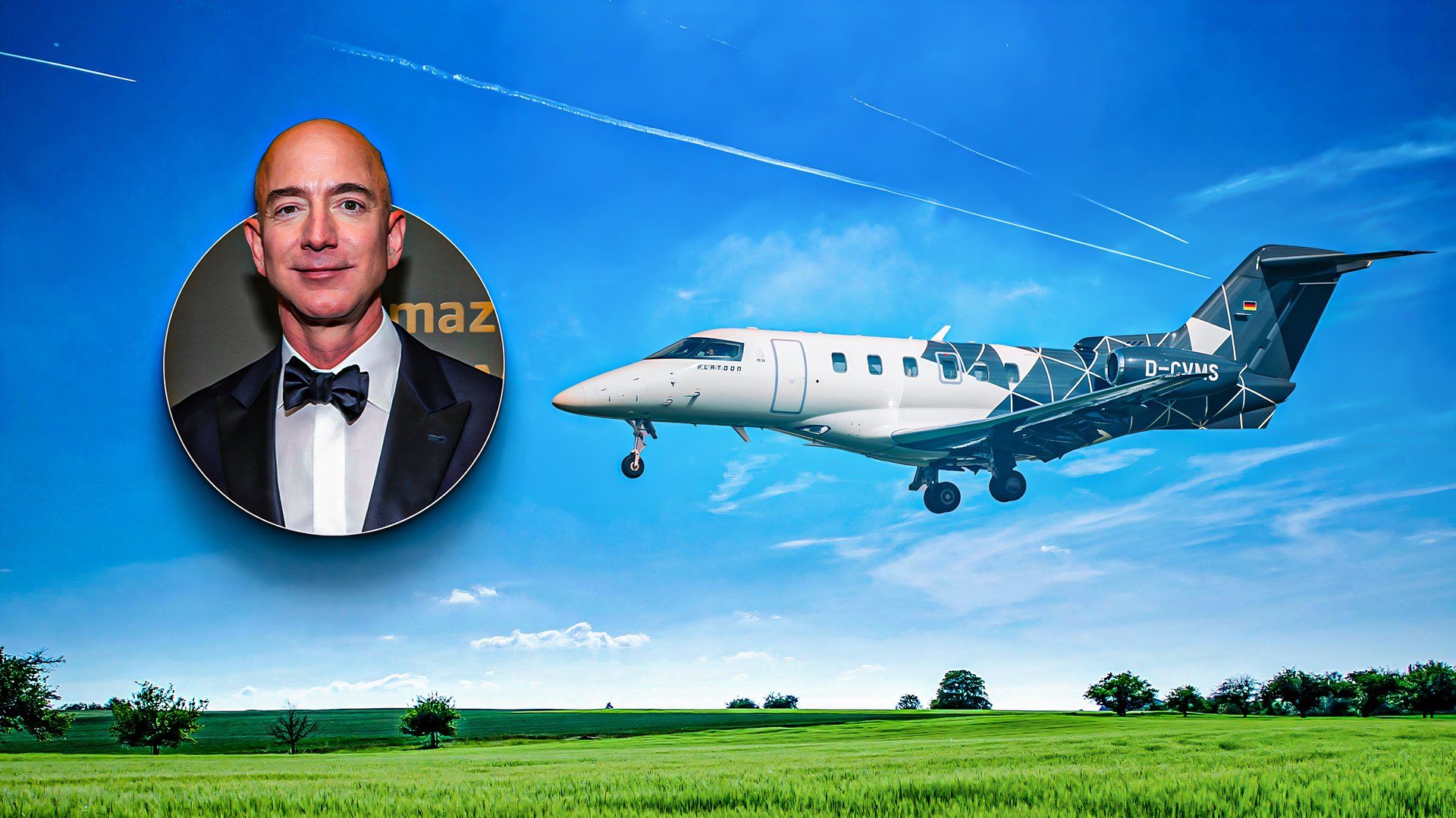 Jet privado más nuevo de Jeff Bezos: el Pilatus PC-24