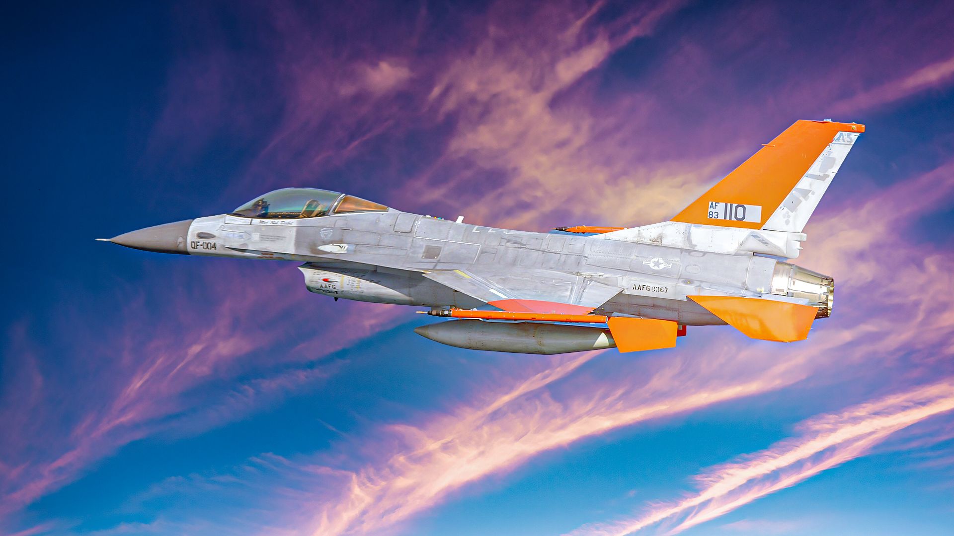 Programa QF-16 explicou: Por que a USAF transforma F-16s em drones e depois os explode