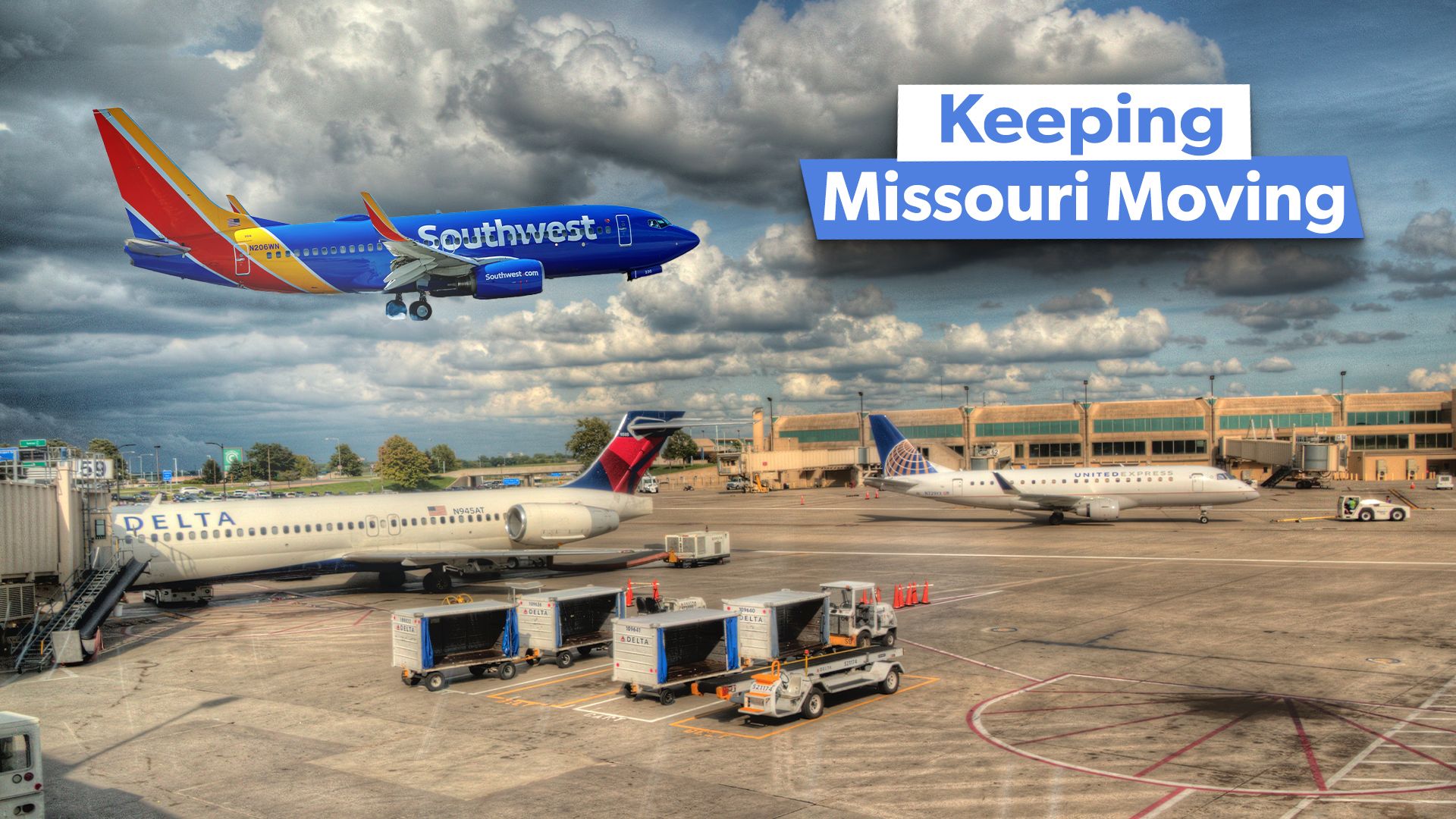 Hub principal du Missouri: une brève histoire de l'aéroport international de Kansas City