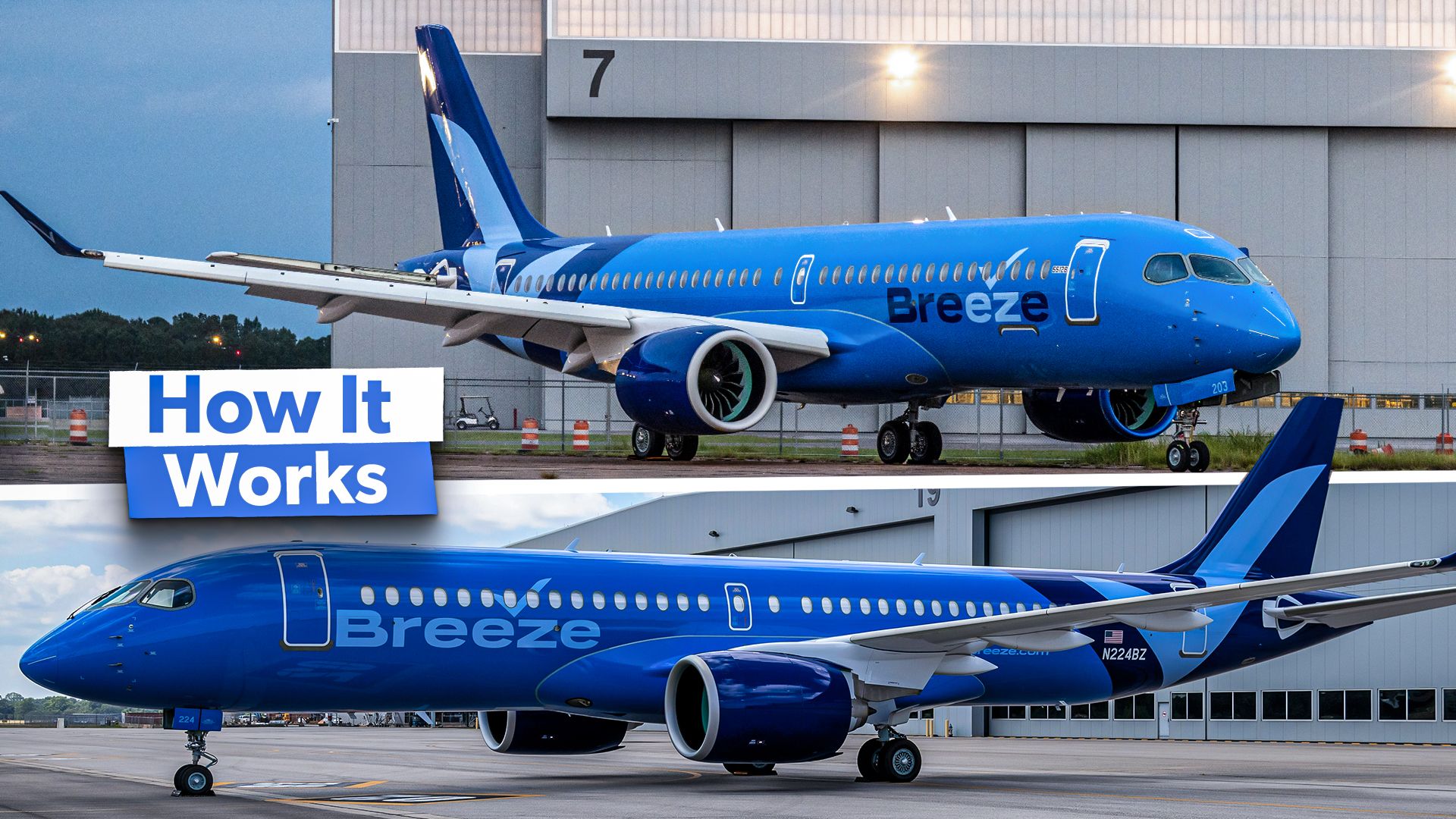 Expliquée: Comment fonctionne le service Breeze Airways '' Breezethru '