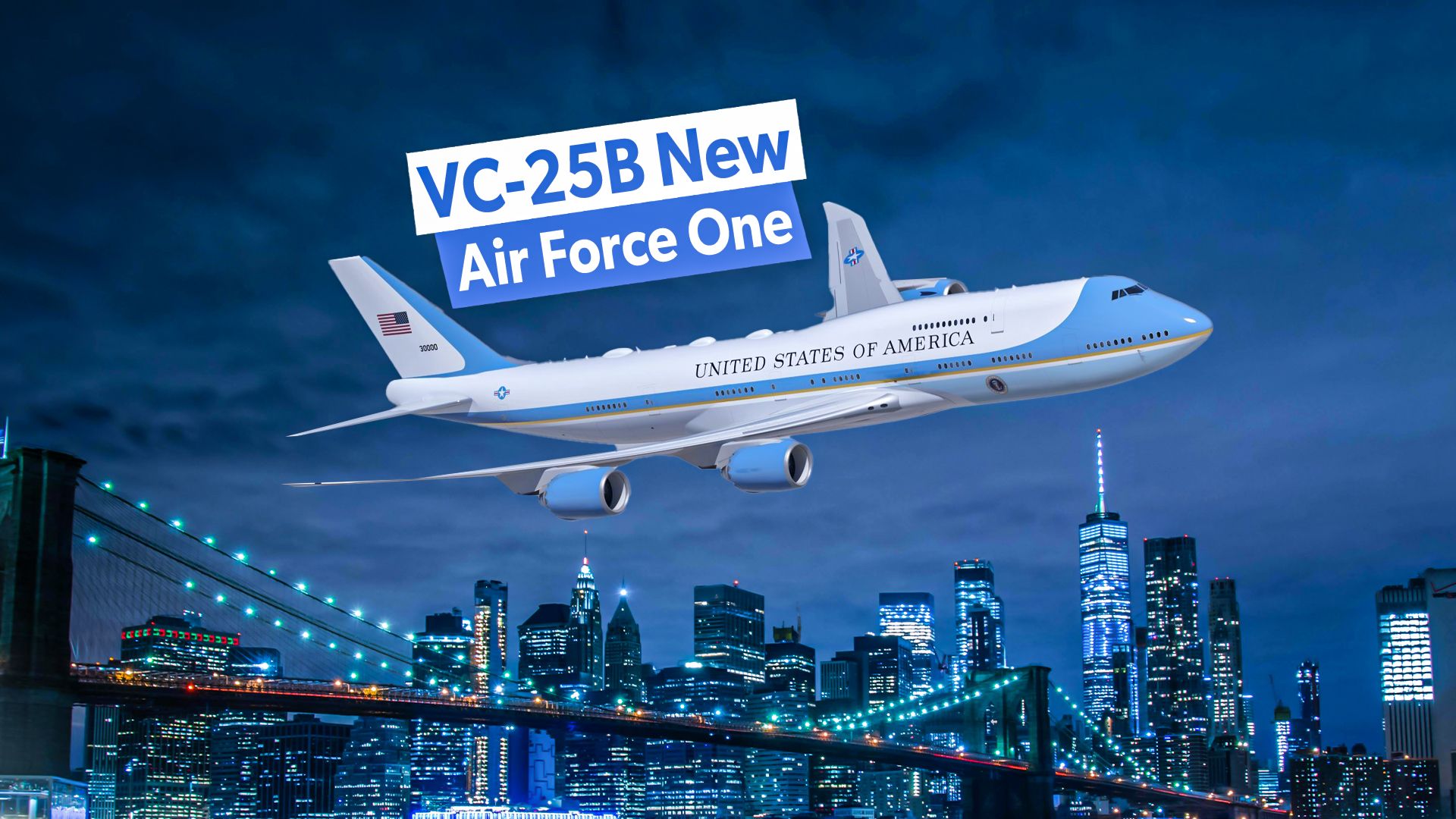 VC-25B: Todo lo que sabemos sobre el nuevo Air Force One Boeing 747-8 hasta ahora