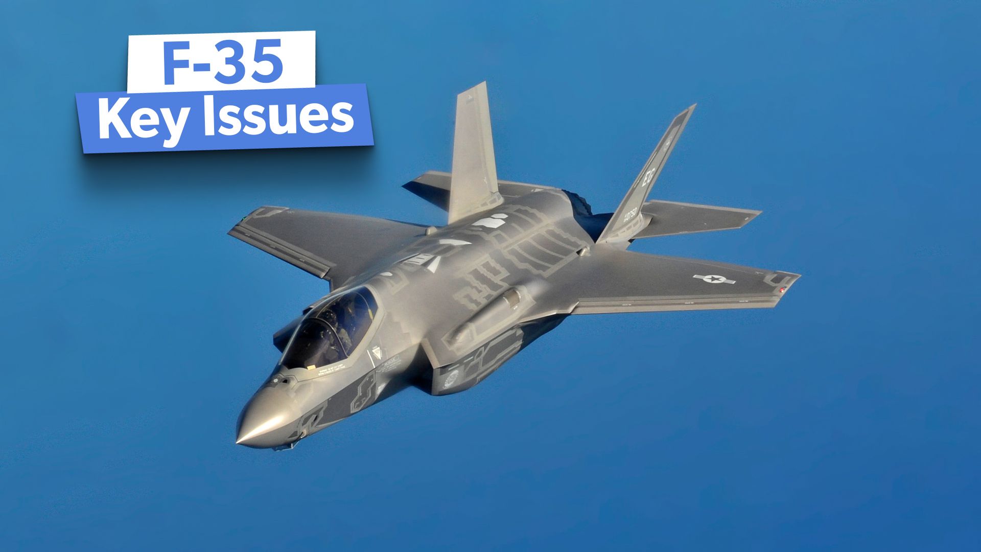 Una mirada más cercana a los problemas clave con el programa US F-35