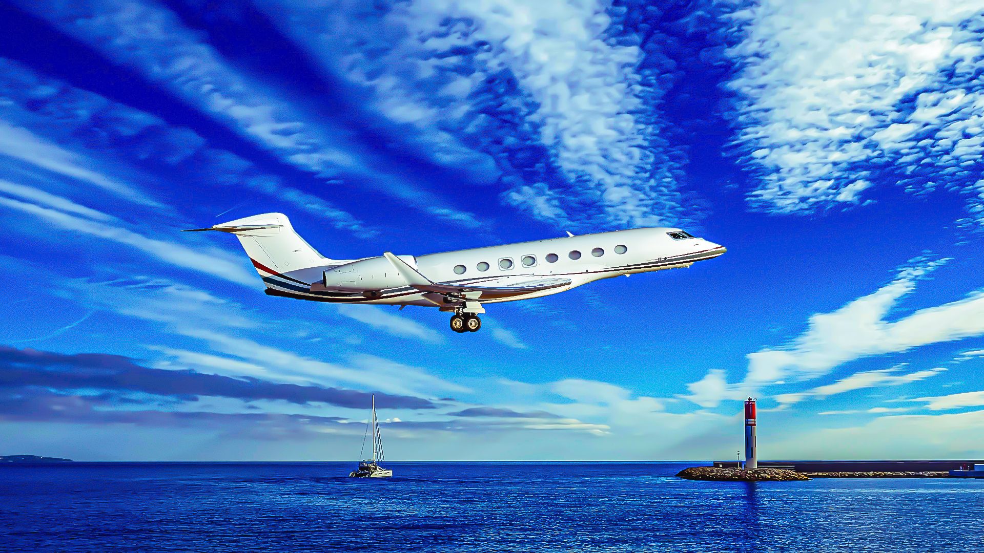 Jet privato di Eric Schmidt: un unico Gulfstream G650er