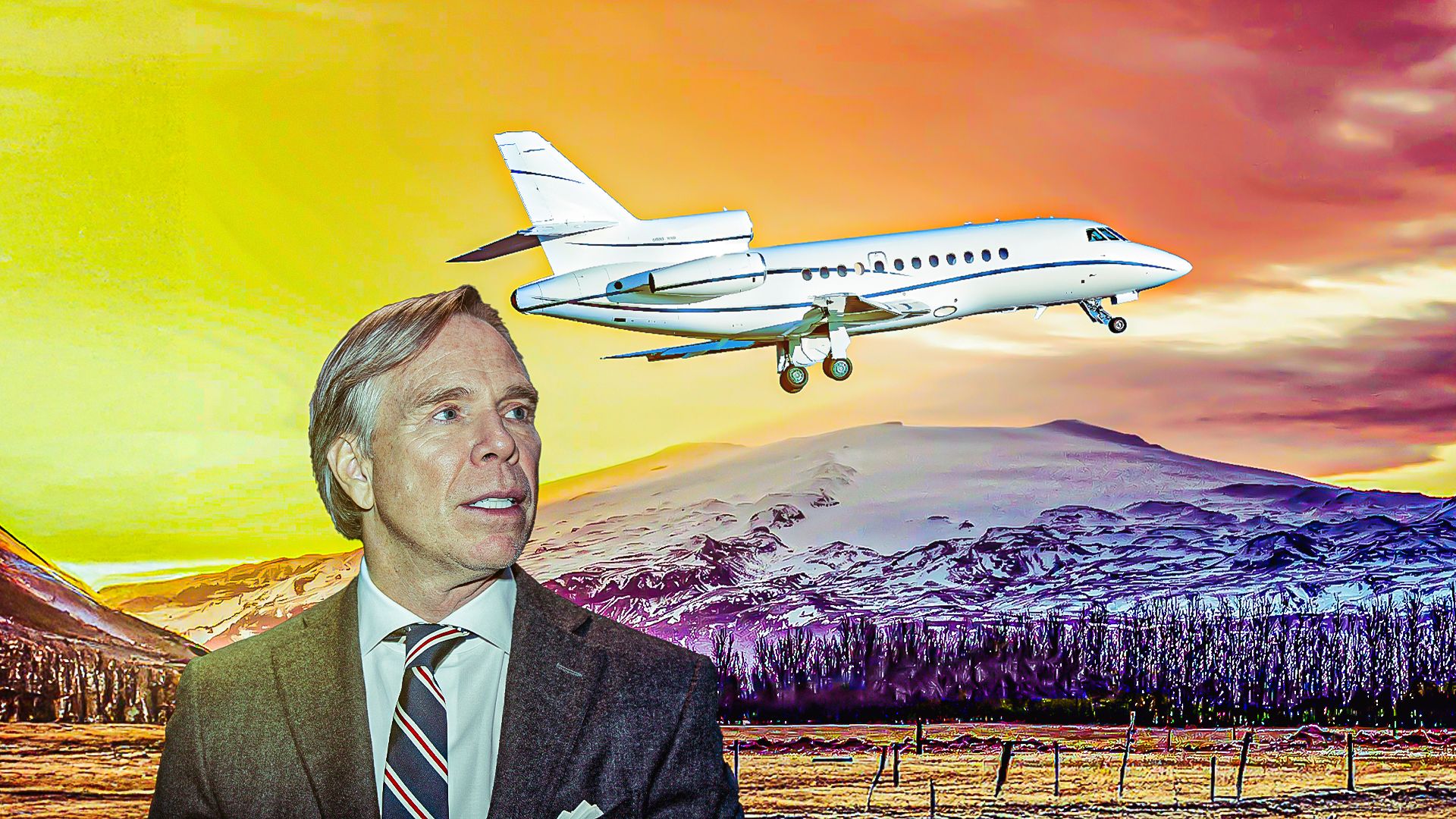 Dassault Falcon 900 de Tommy Hilfiger