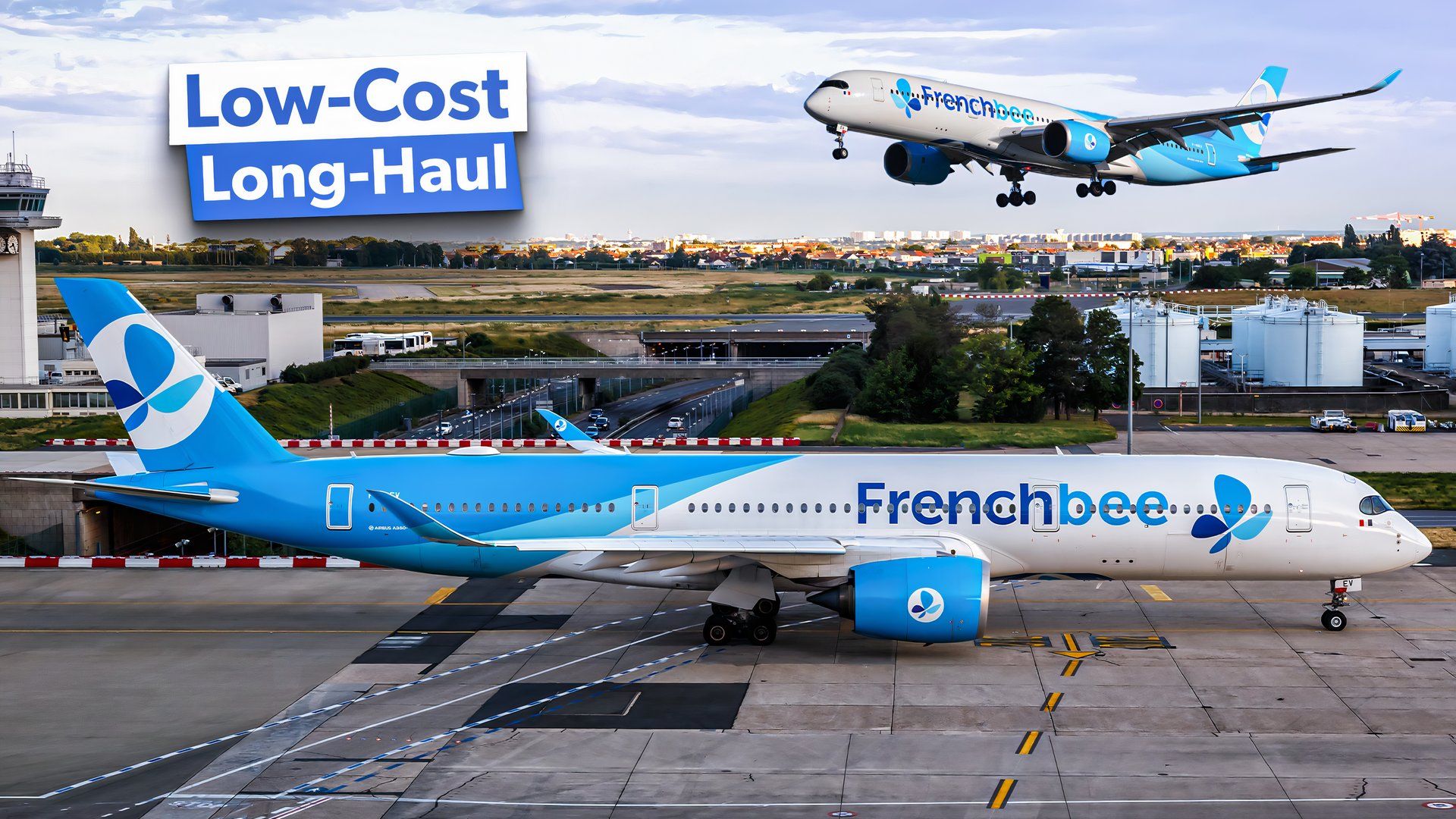 A companhia aérea de baixo custo da França: a história da abelha francesa