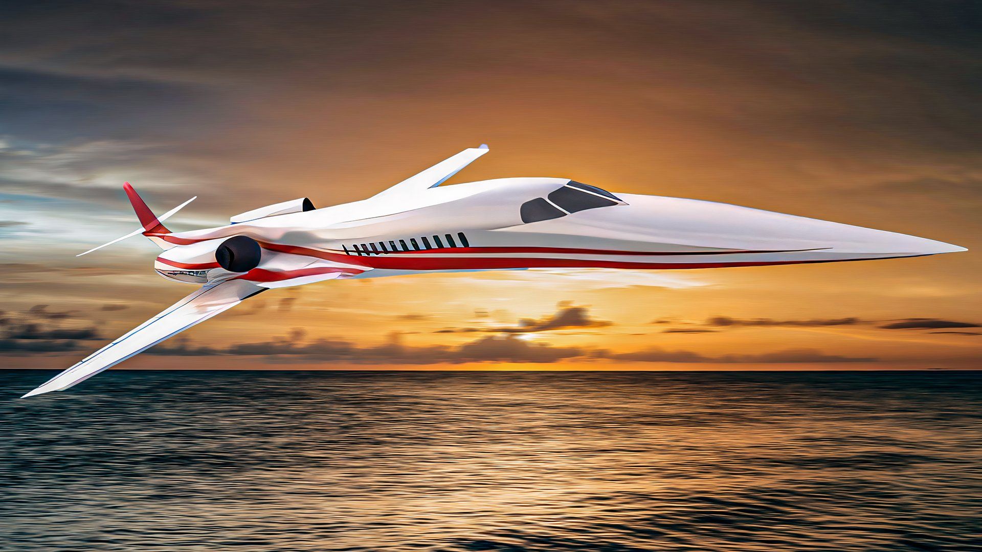 O potencial futuro dos jatos de negócios supersônicos