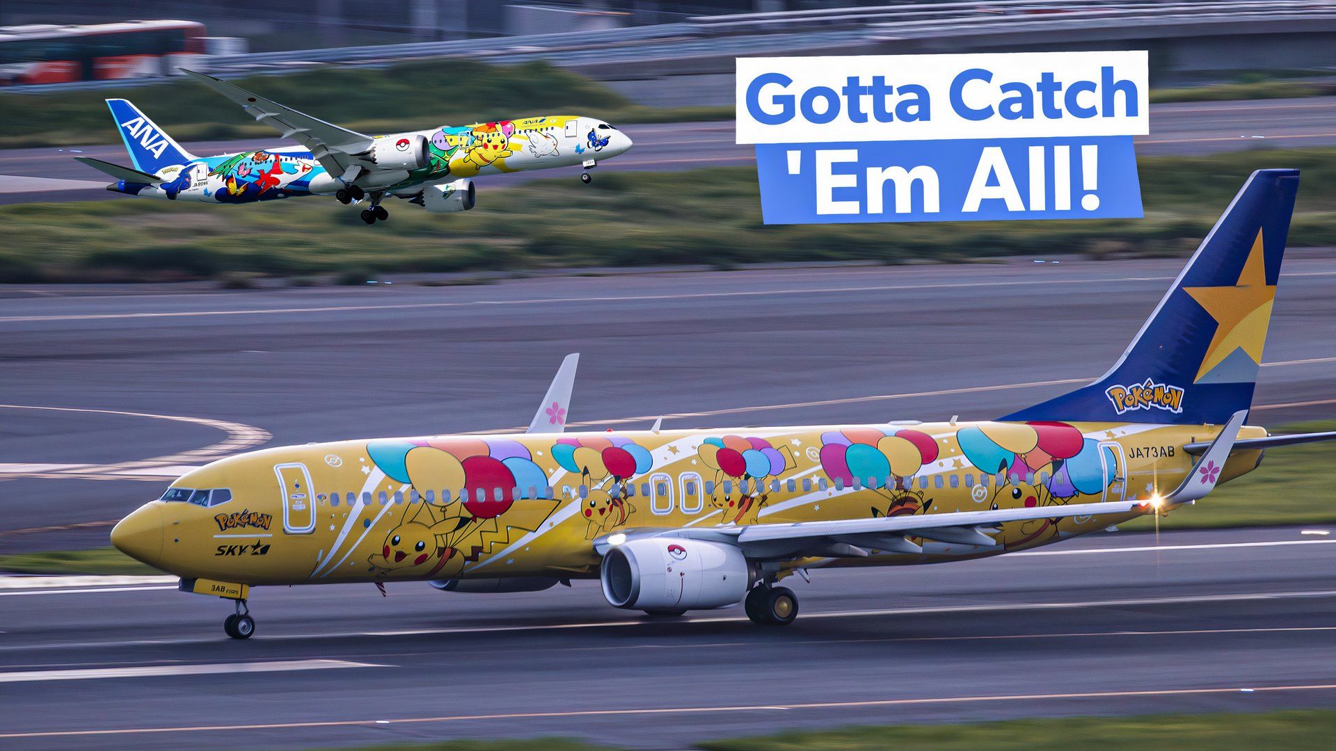 Examinado: as 6 companhias aéreas que operam jatos de pokemon e onde voam