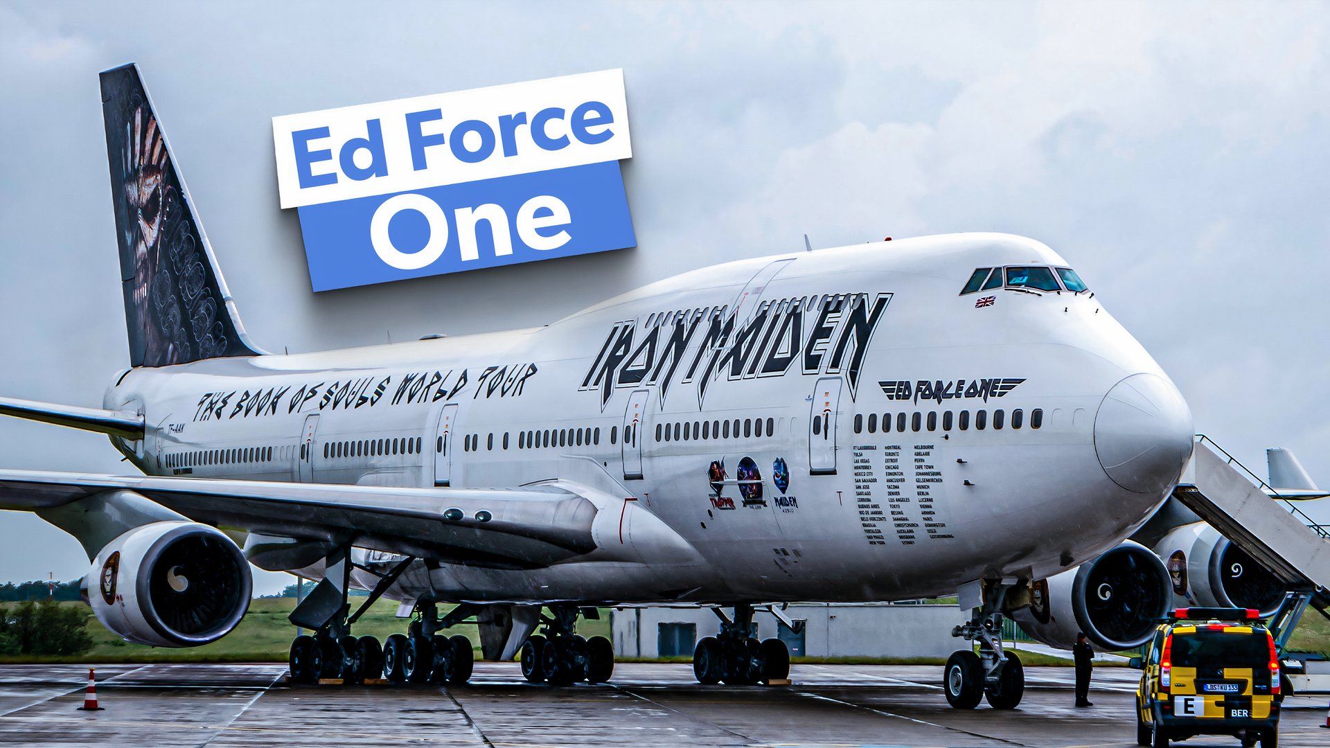 Ed Force One: un regard sur les jets privés emblématiques de Iron Maiden