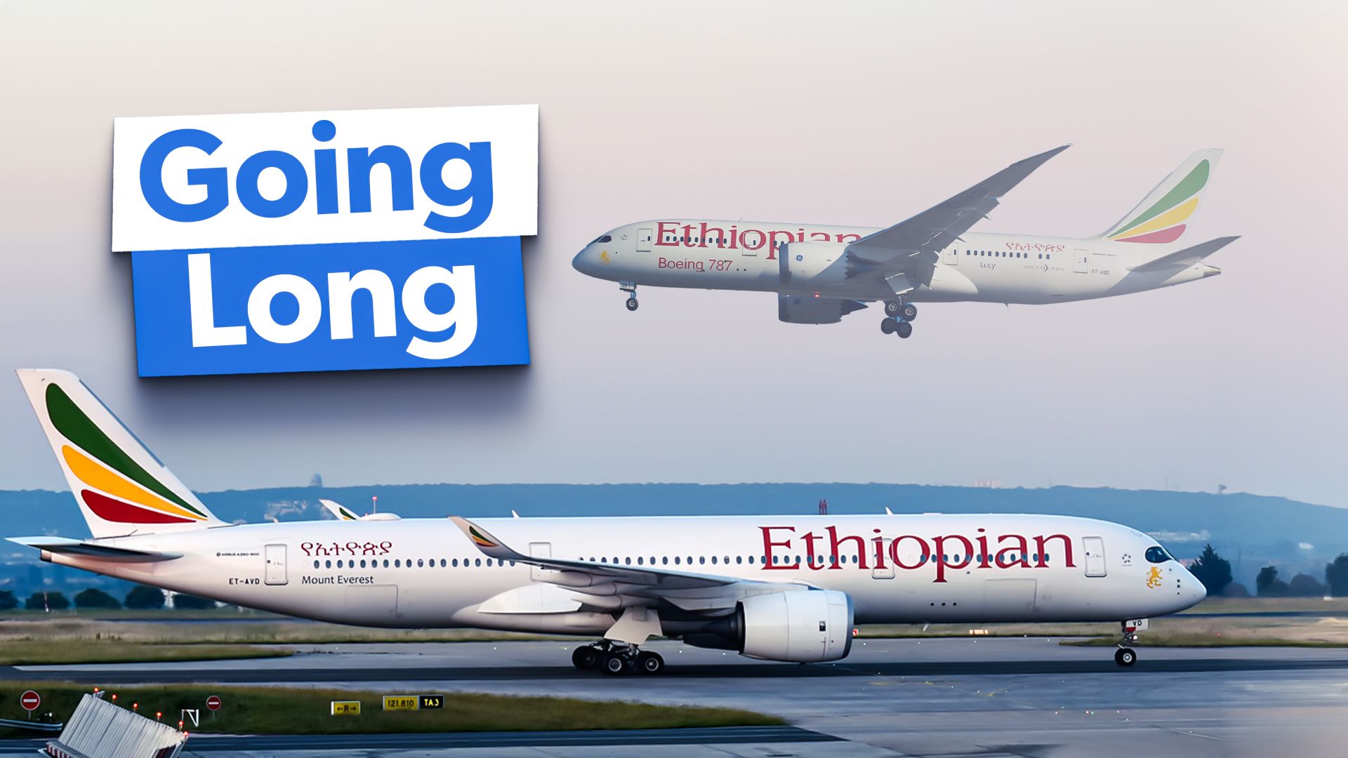 Más de 6,000 millas: examinando las 5 rutas más largas de Etiopian Airlines